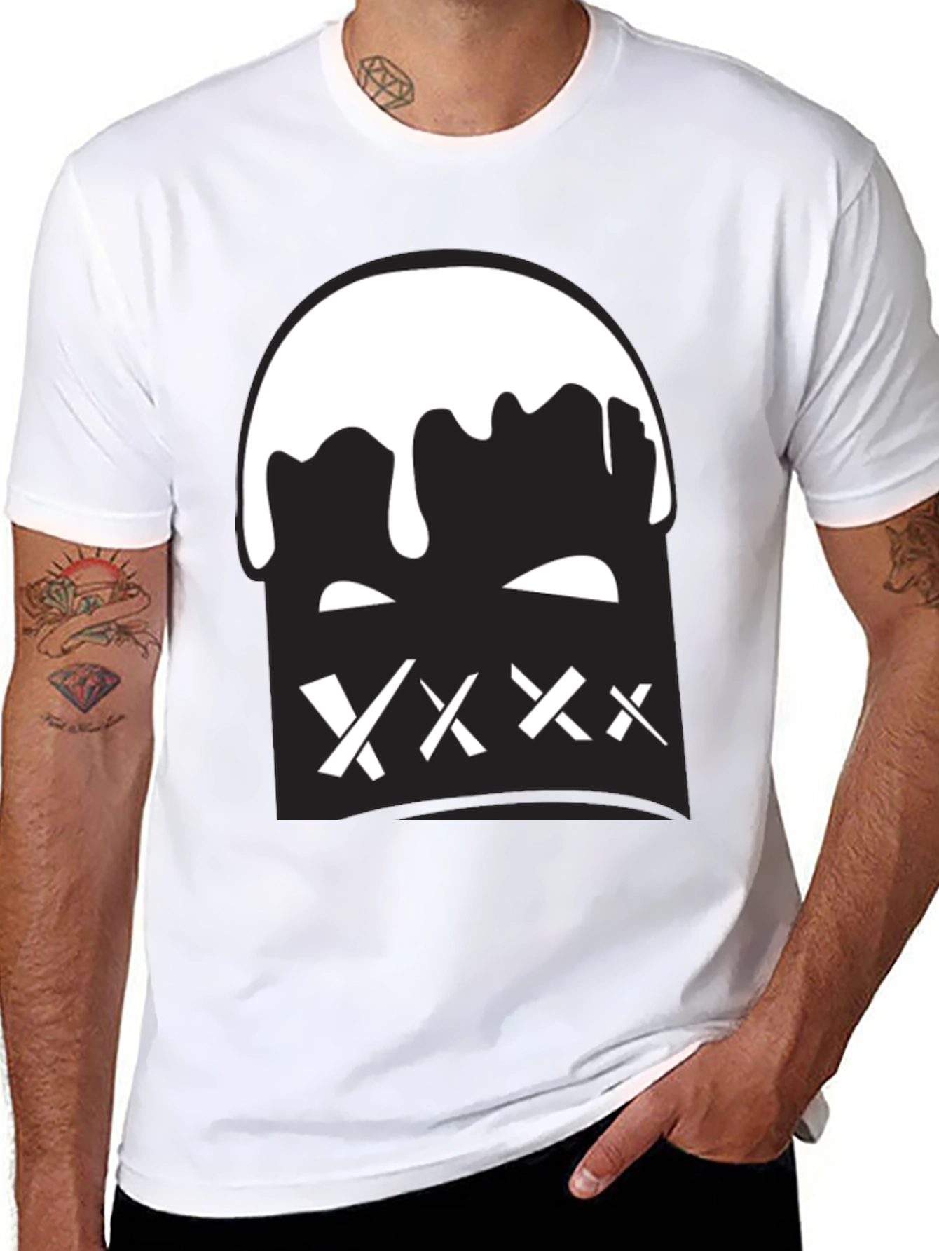 Graphic Tee - Censored Black T-Shirt