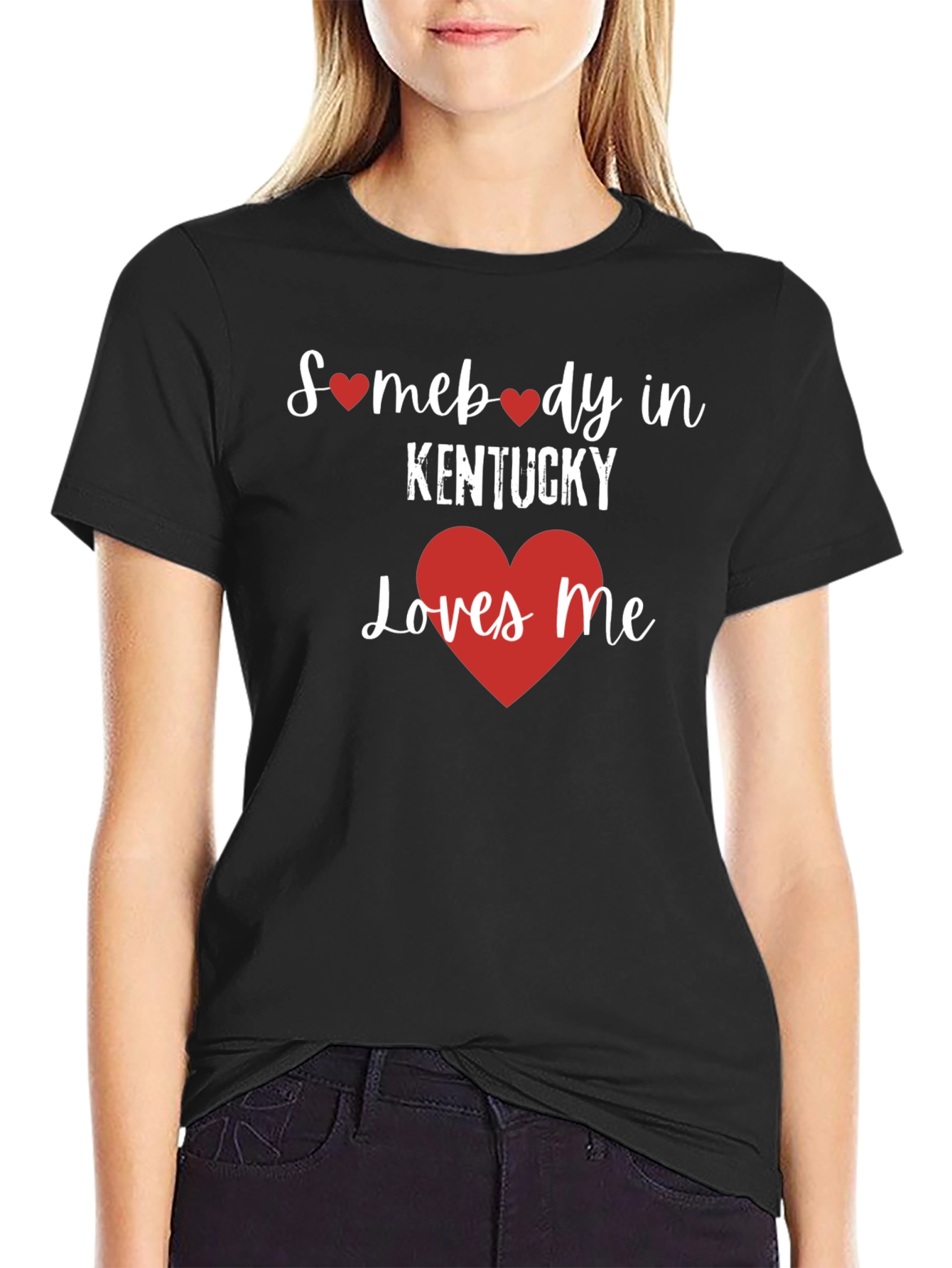 Kentucky Loves Me Graphic T-Shirt
