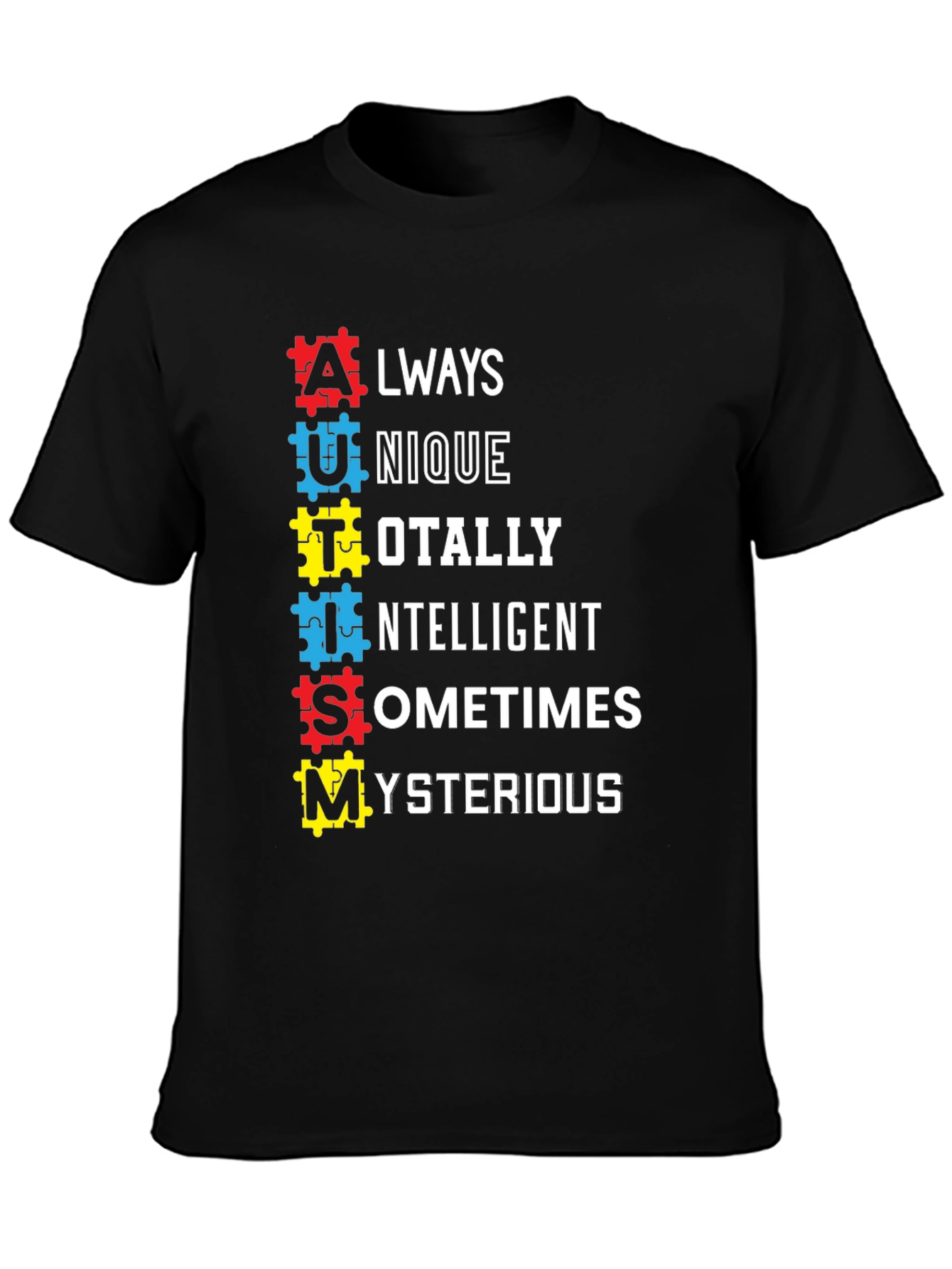 Autism Awareness Puzzle Piece T-Shirt