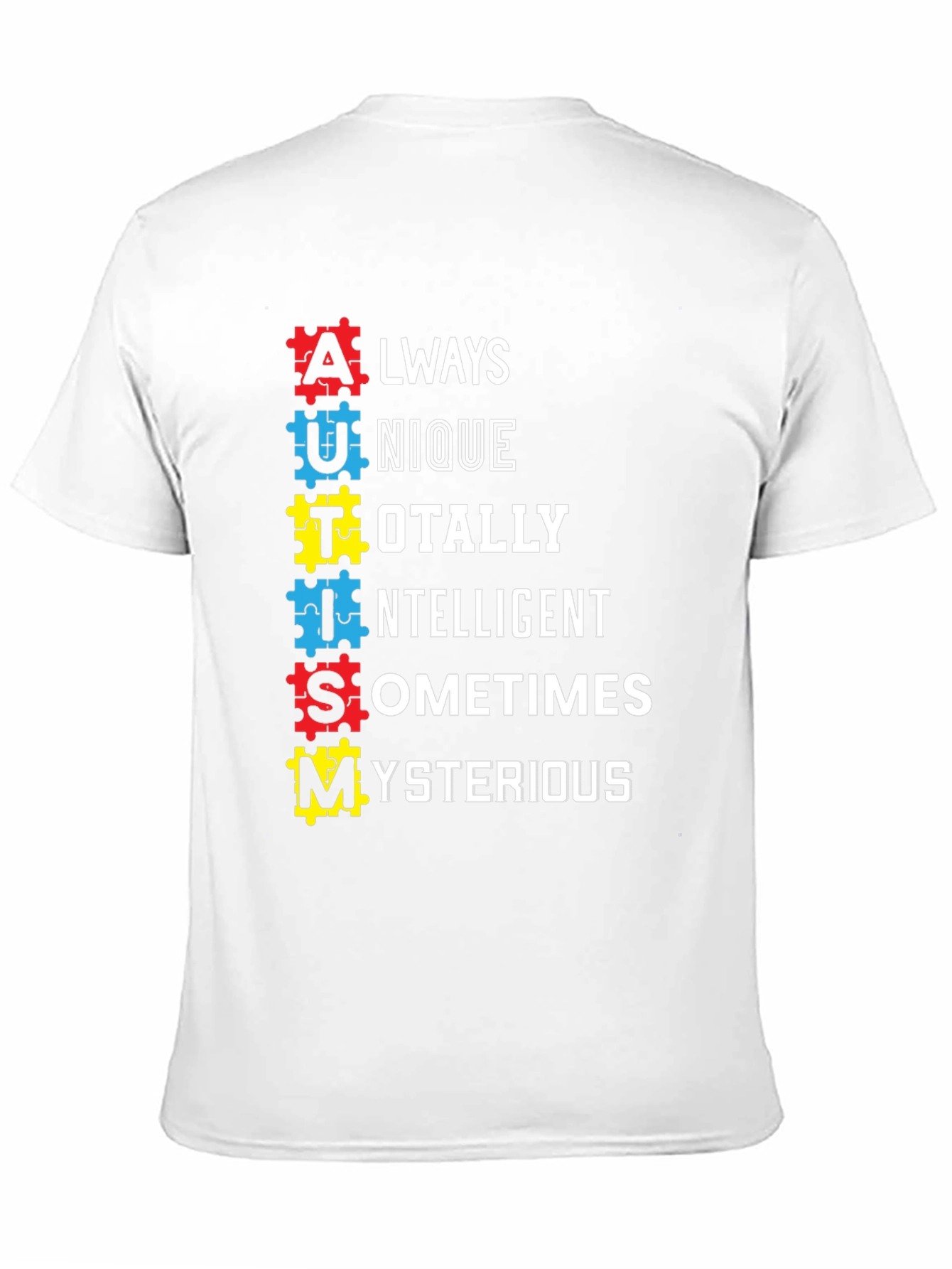 Autism Awareness Puzzle Piece T-Shirt