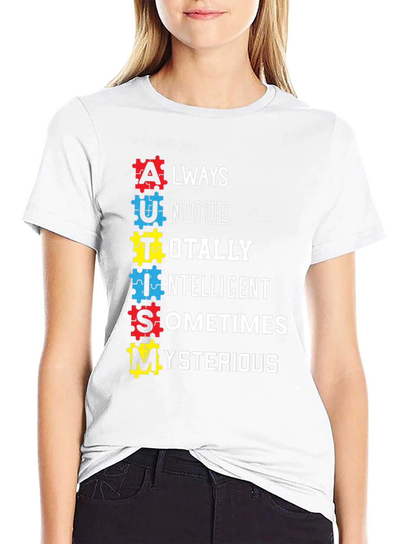 Autism Awareness Puzzle Piece T-Shirt