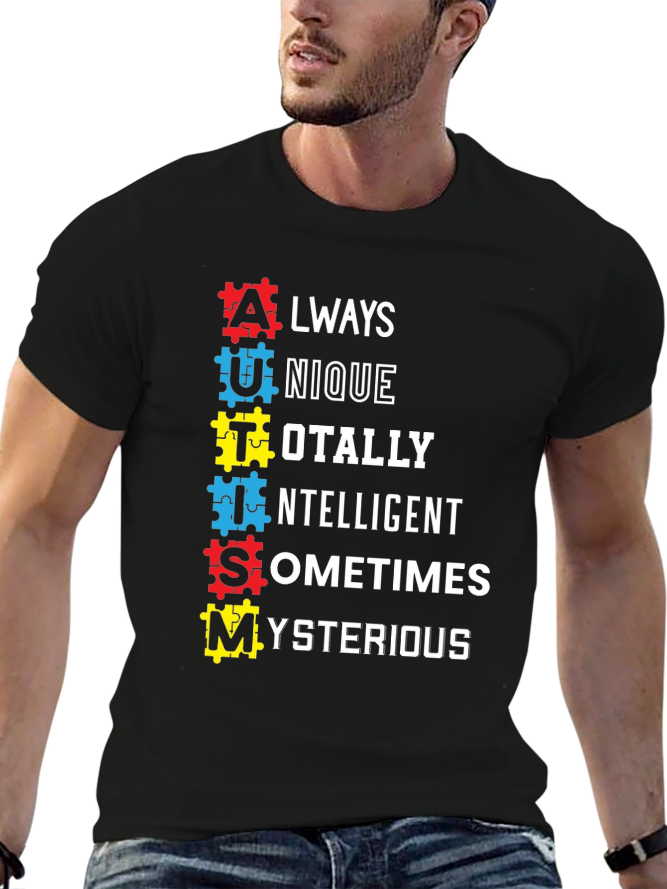 Autism Awareness Puzzle Piece T-Shirt