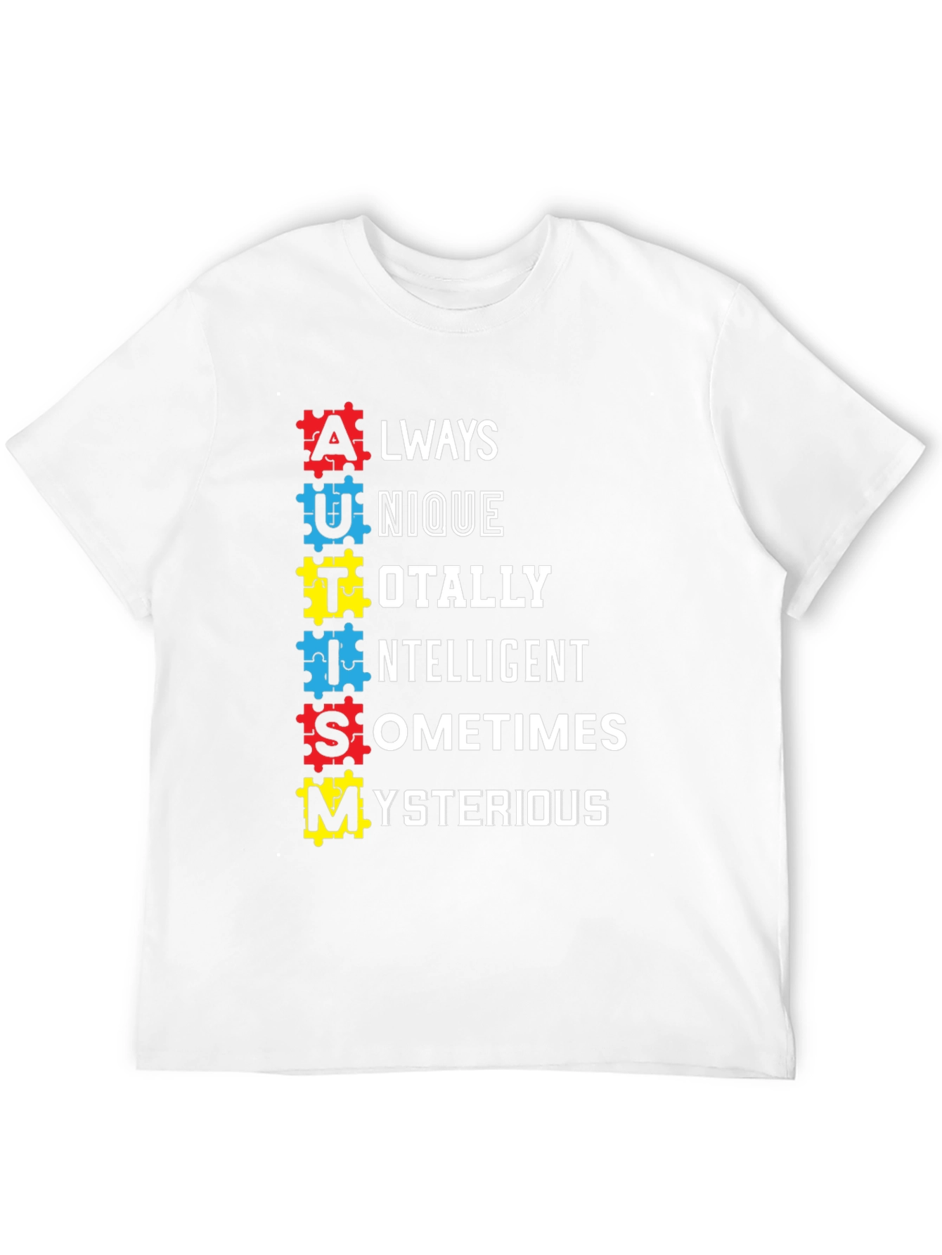 Autism Awareness Puzzle Piece T-Shirt