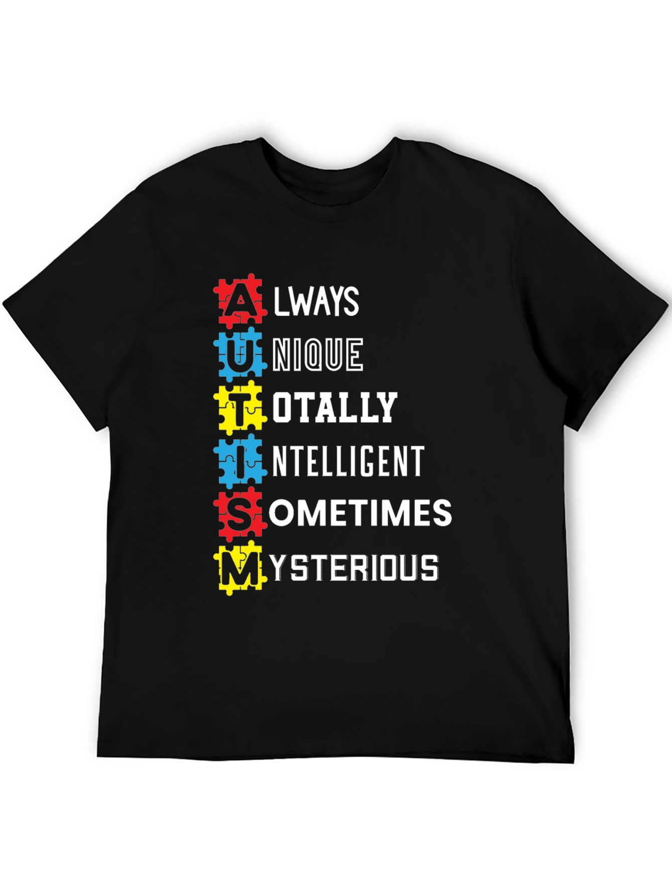 Autism Awareness Puzzle Piece T-Shirt