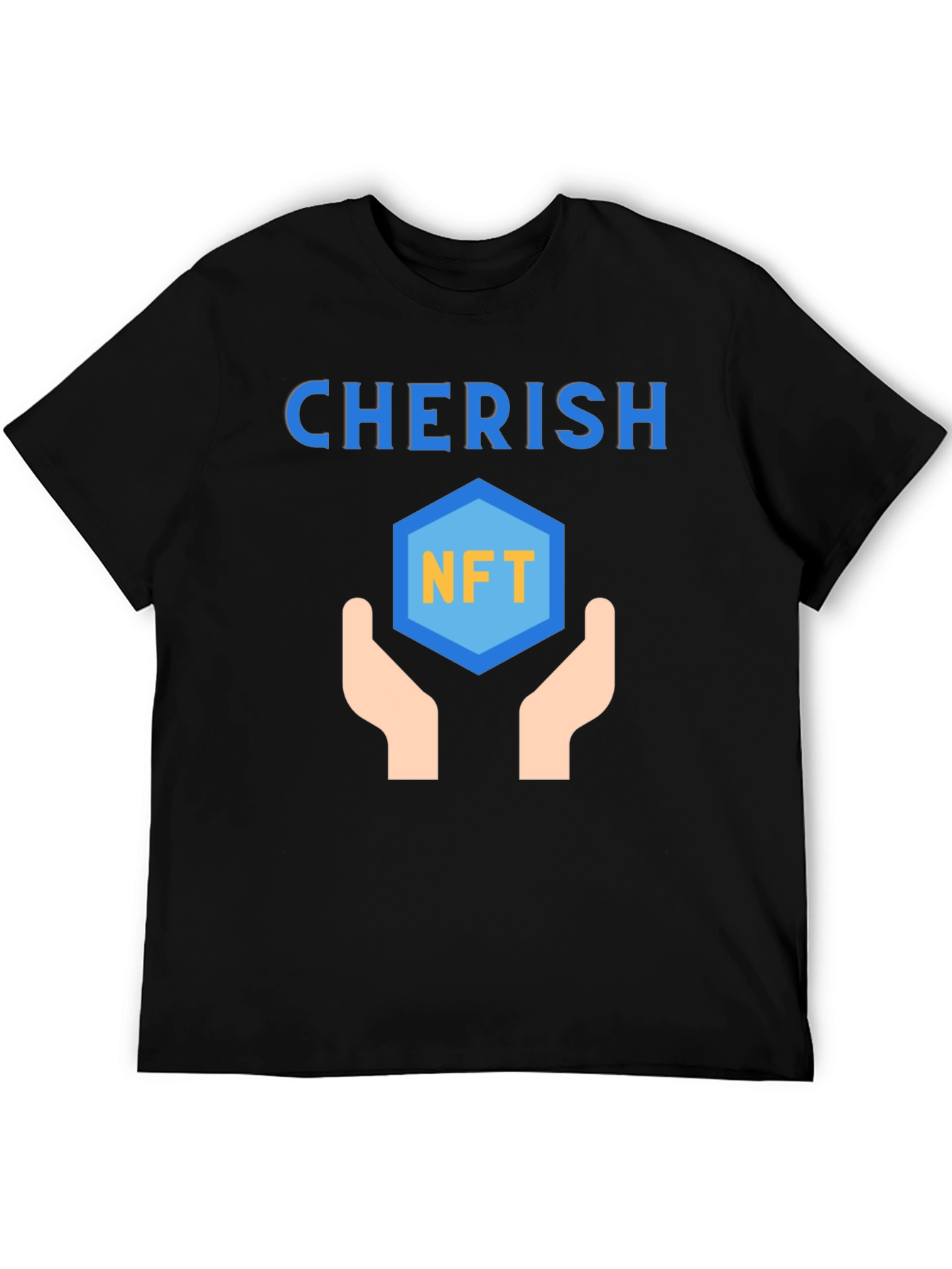 Cherish NFT Black Graphic Tee