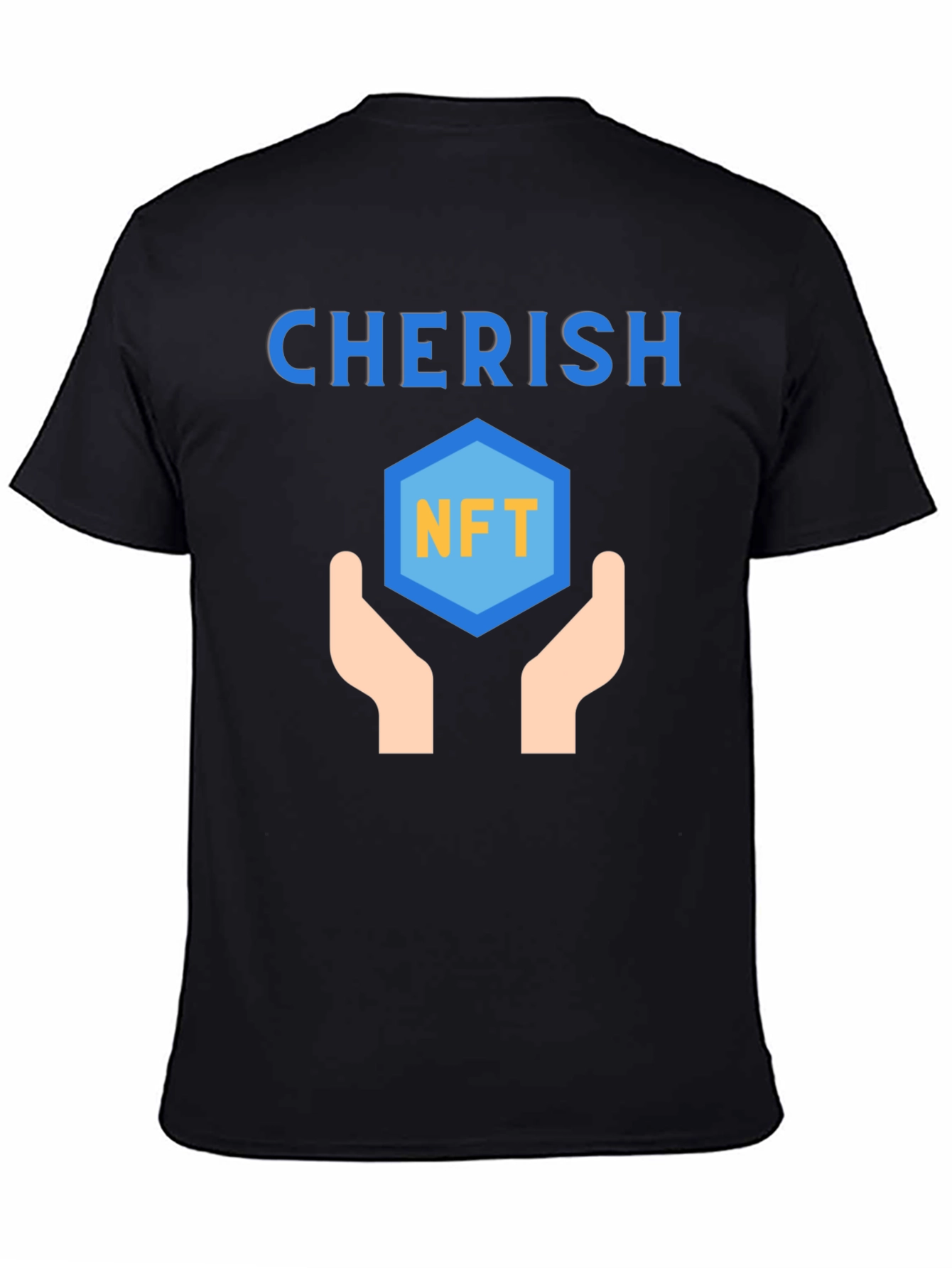Cherish NFT Black Graphic Tee