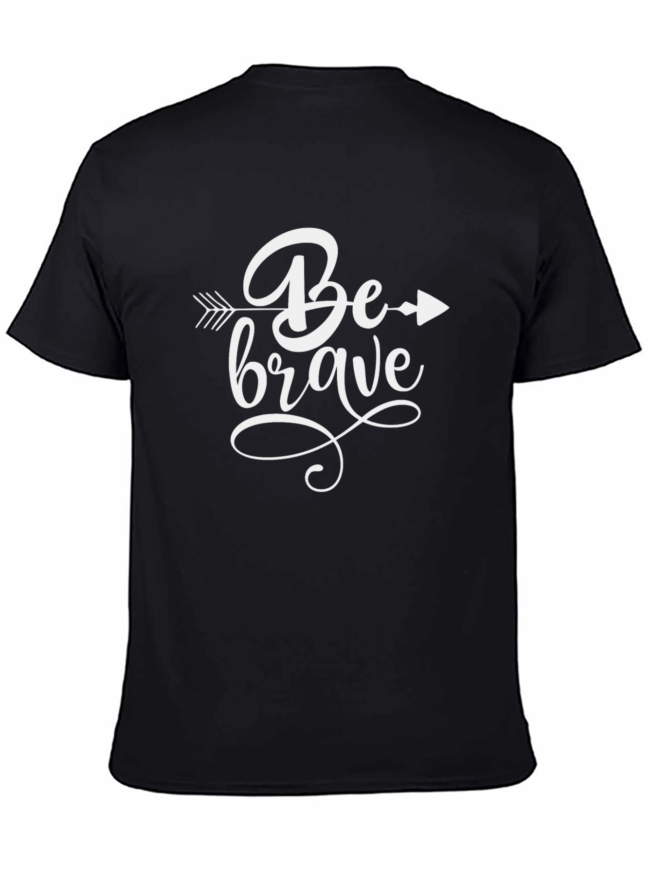 Be Brave Arrow Tee - Trendy Graphic T-Shirt