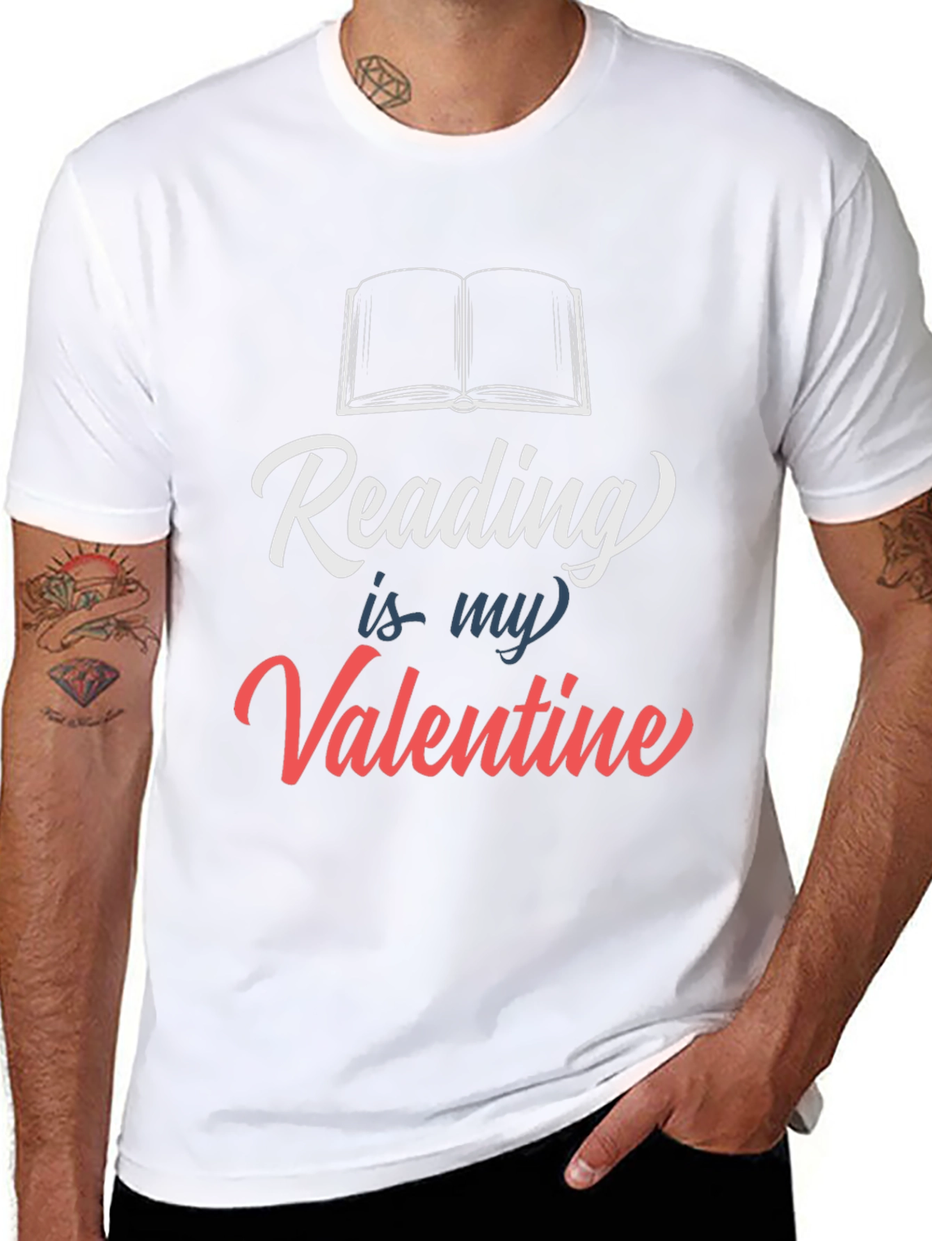 Reading is my Valentine T-Shirt