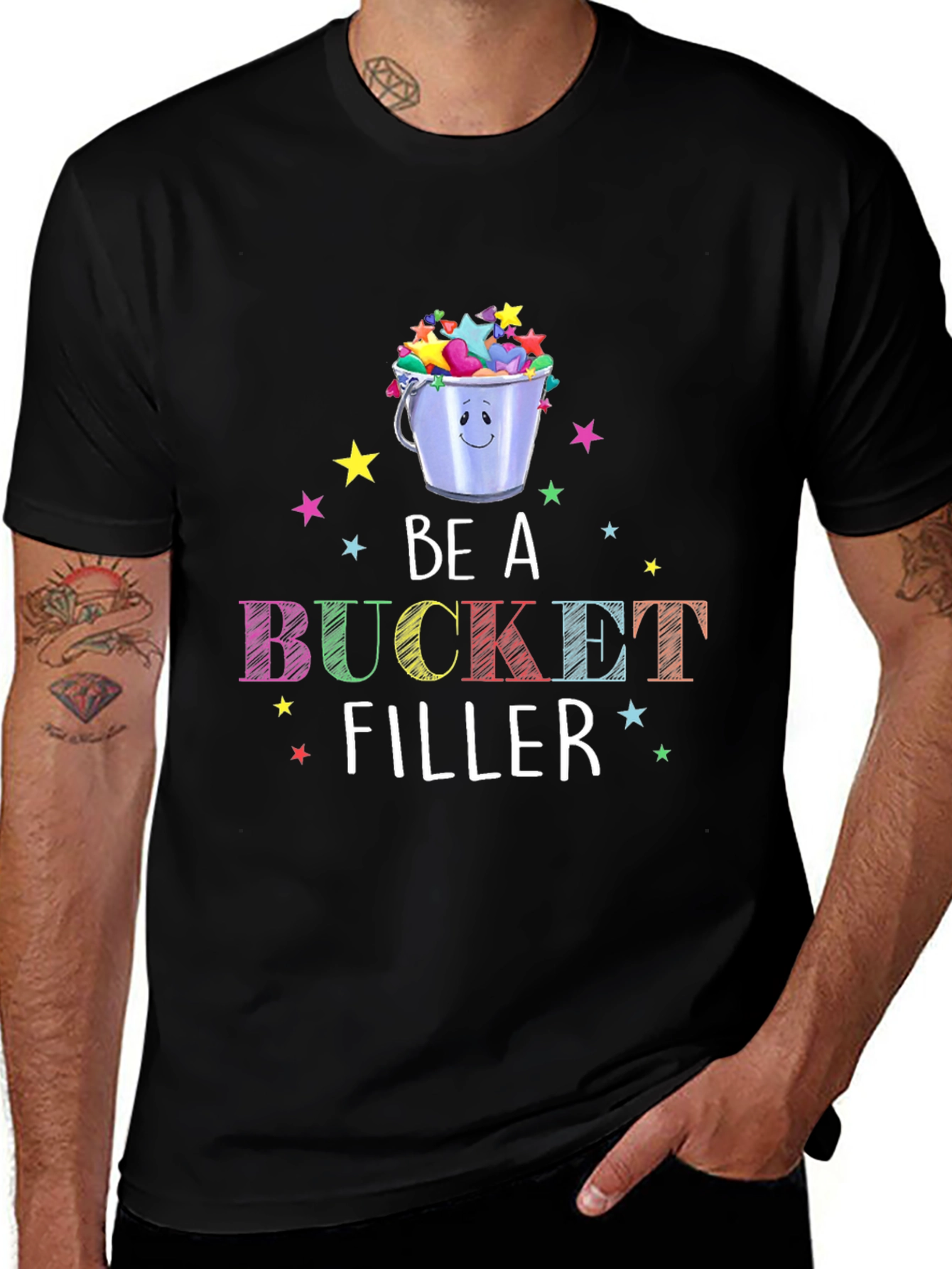 Be A Bucket Filler Graphic T-Shirt