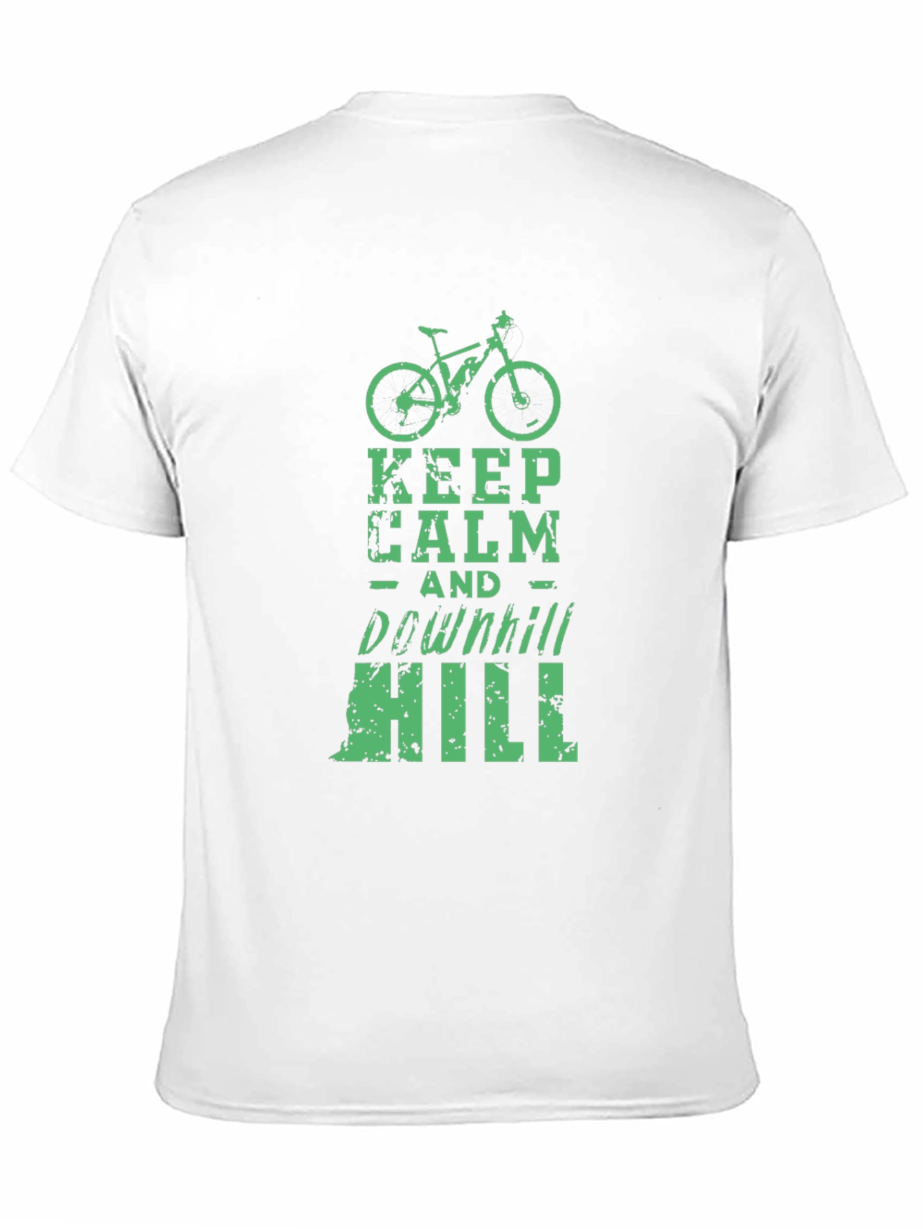 Keep Calm Downhill Mountain Bike T-Shirt