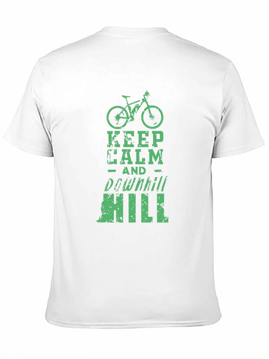 Keep Calm Downhill Mountain Bike T-Shirt