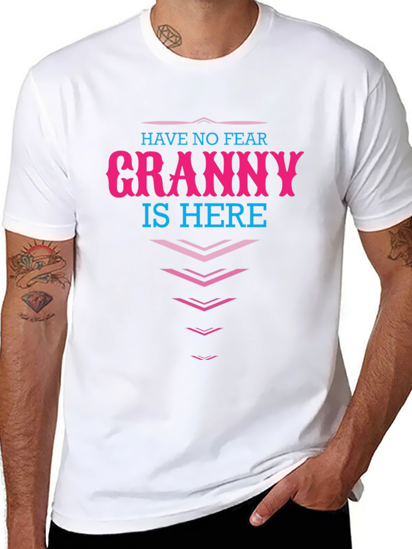 Have No Fear Granny Is Here! Novelty T-Shirt