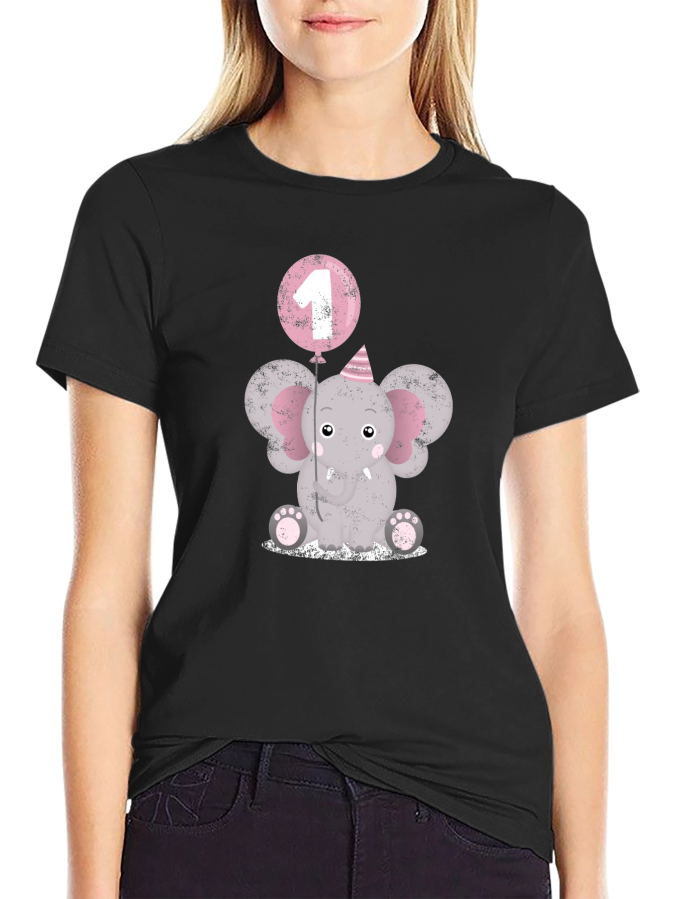 First Birthday Elephant T-Shirt