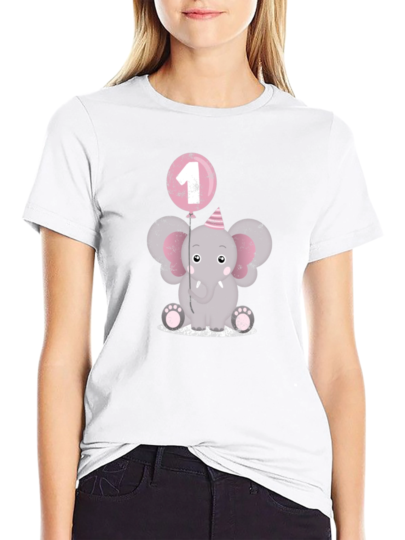 First Birthday Elephant T-Shirt