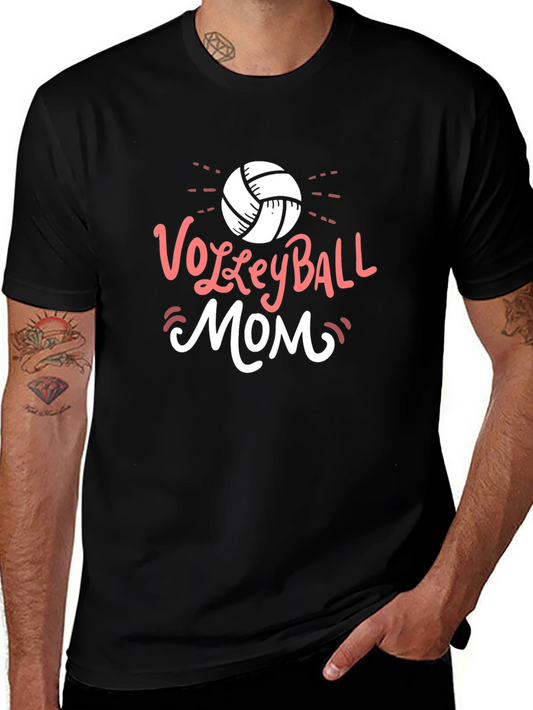 Volleyball Mom Graphic T-Shirt