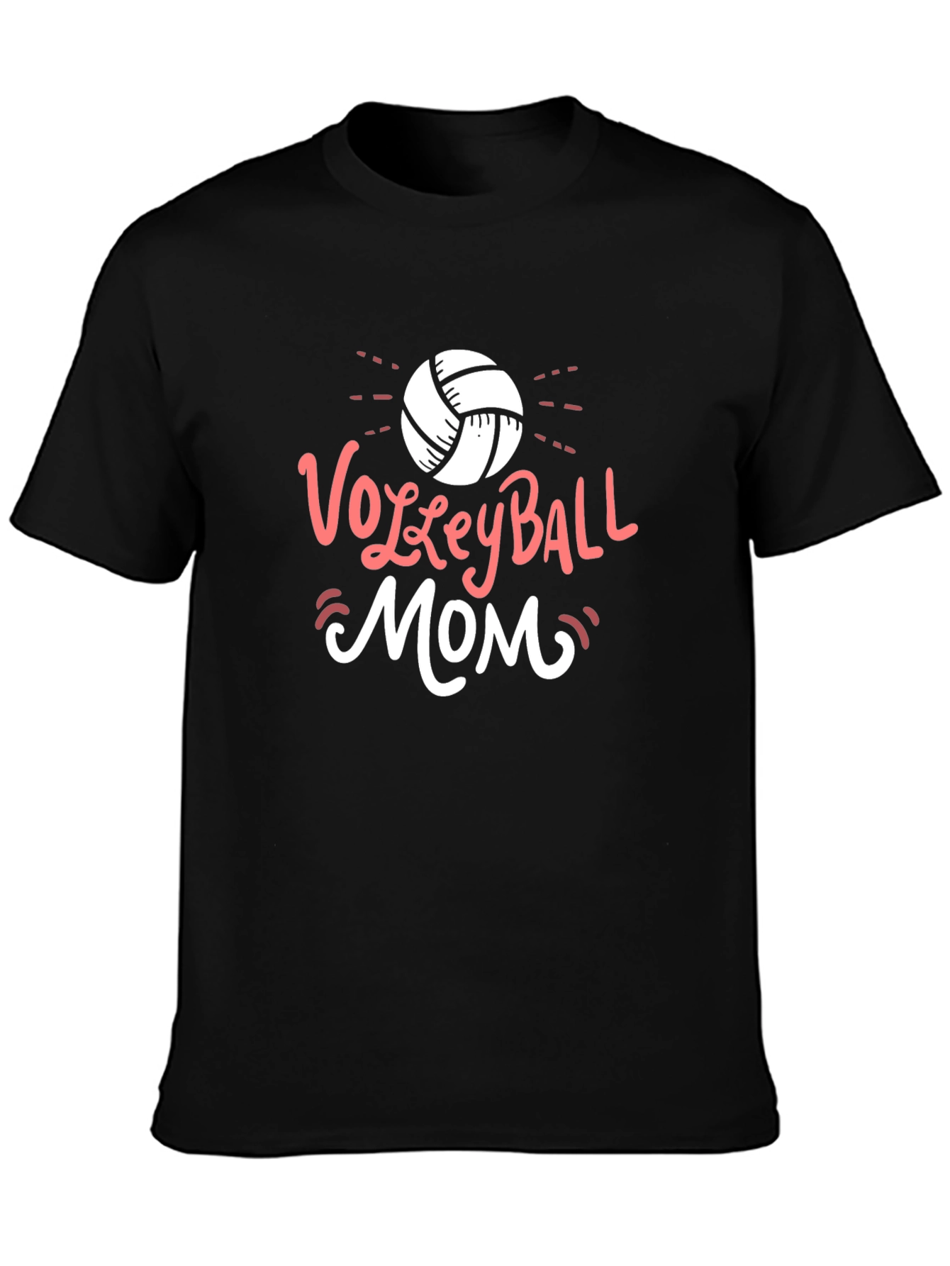 Volleyball Mom Graphic T-Shirt