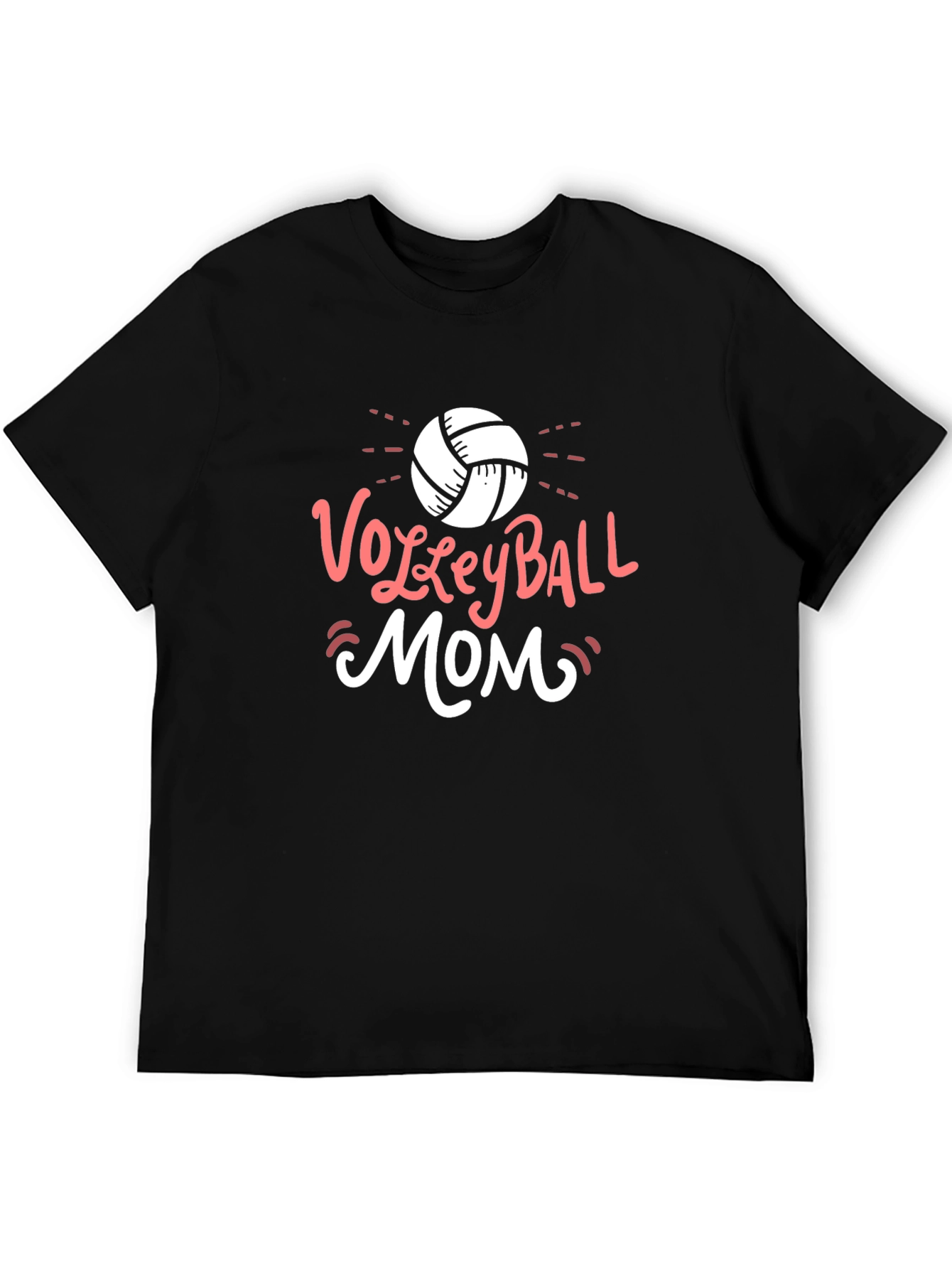 Volleyball Mom Graphic T-Shirt