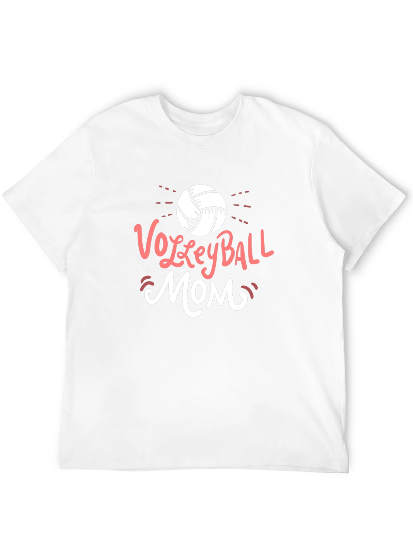 Volleyball Mom Graphic T-Shirt