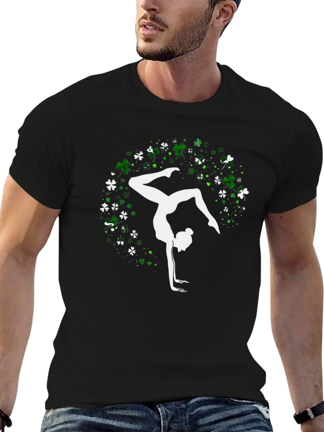 Gymnast Shamrock T-Shirt - St. Patricks Day