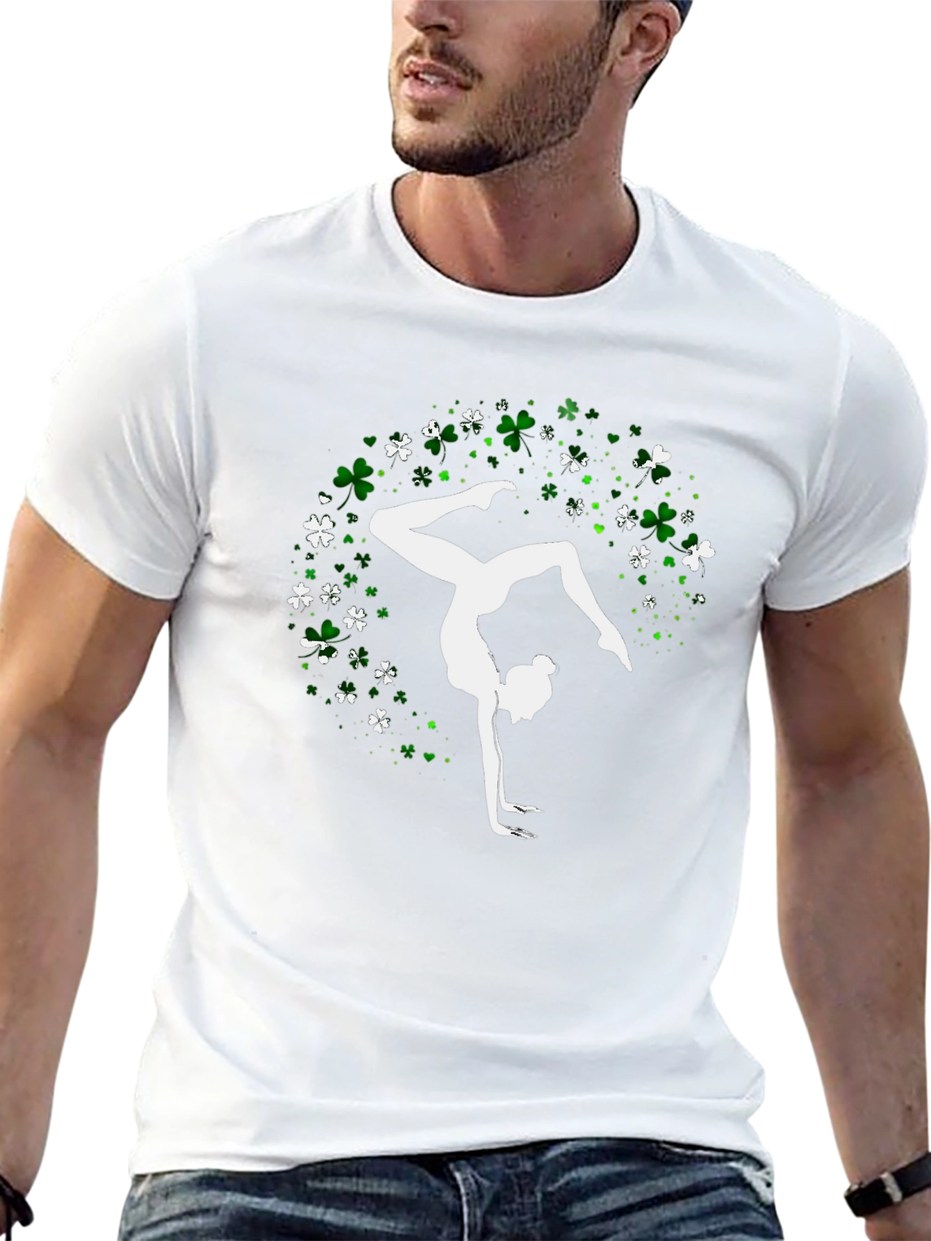 Gymnast Shamrock T-Shirt - St. Patricks Day
