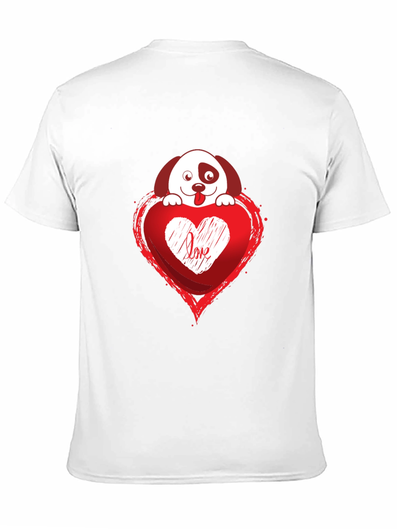 Love Pup Graphic Tee - Black T-Shirt