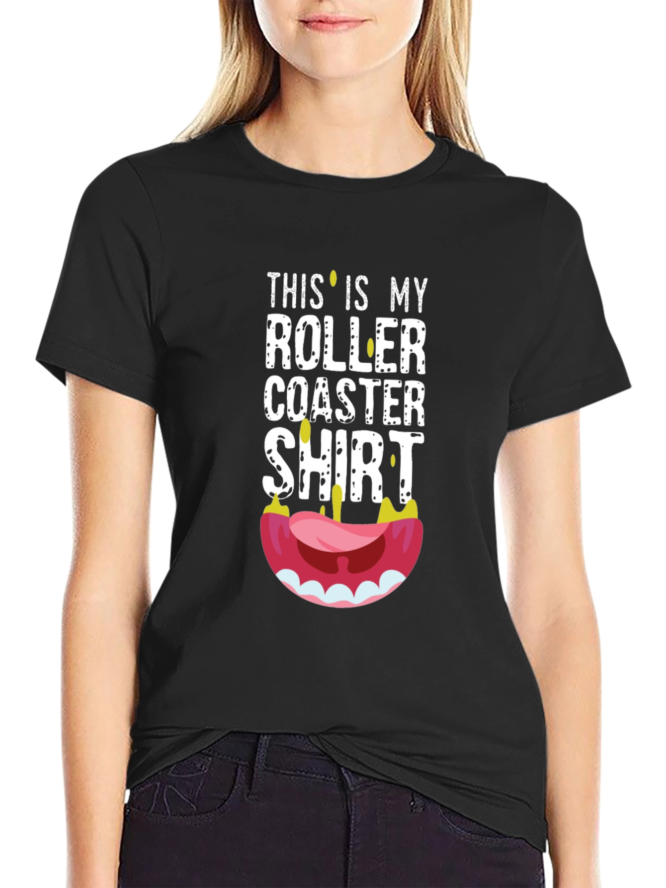 Roller Coaster Shirt Funny Theme Park Tee