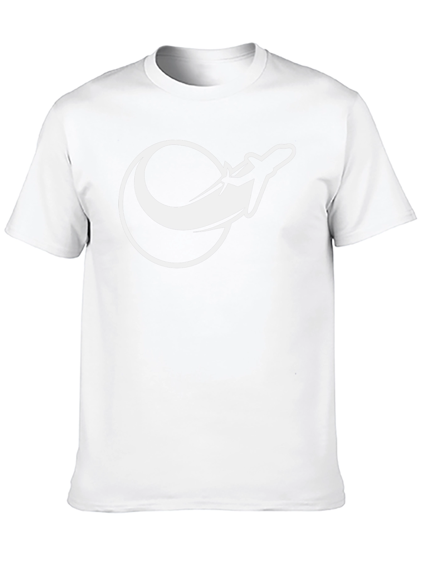 Airplane Graphic T-Shirt - Black Tee