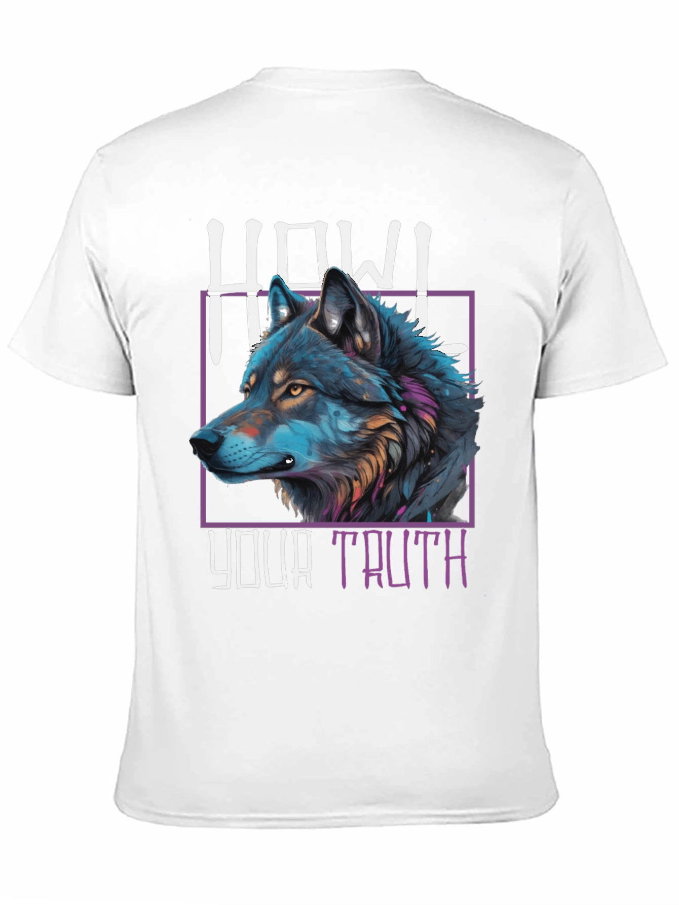 Howl Your Truth Wolf Graphic T-Shirt