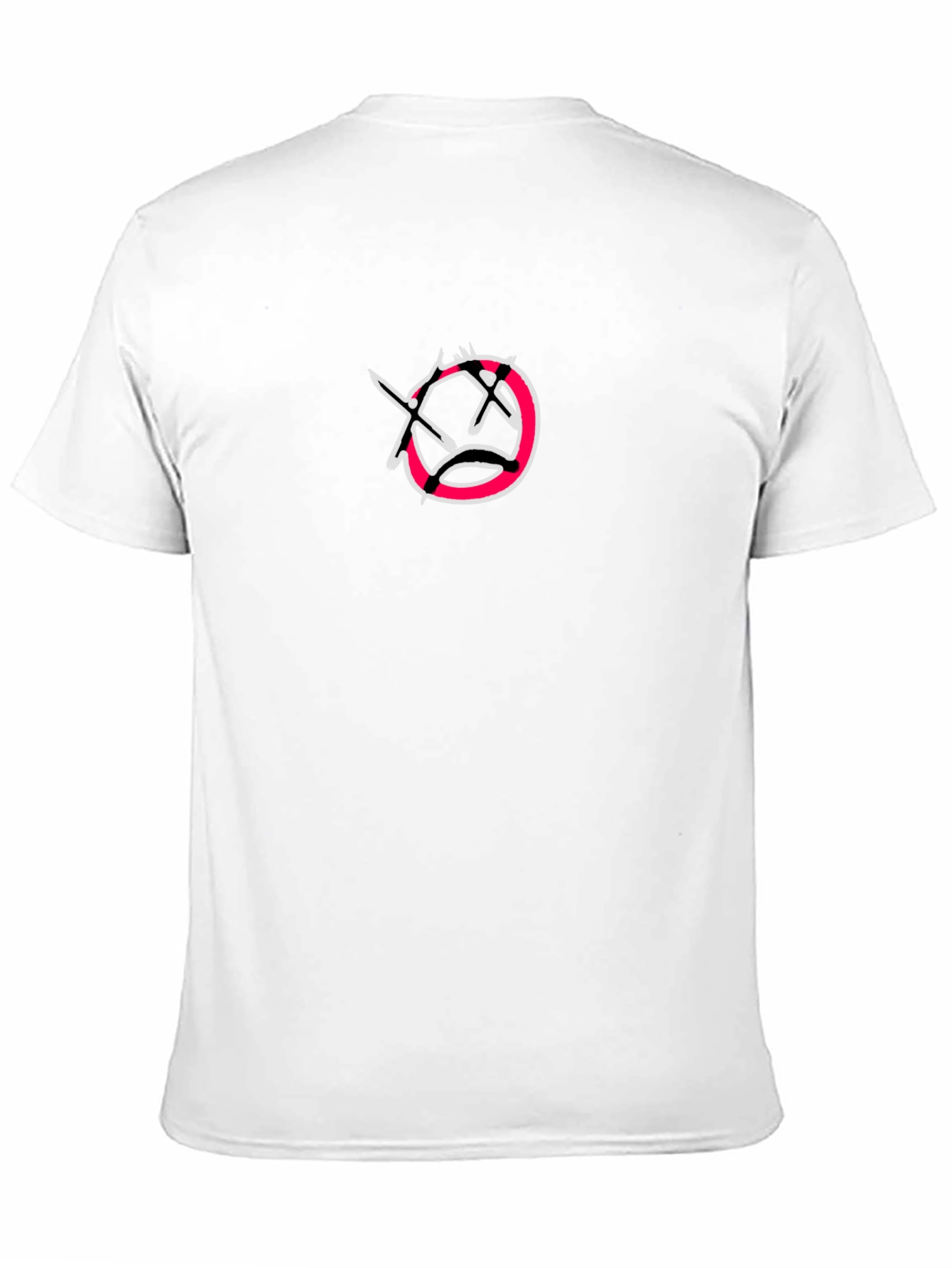 Black T-Shirt with Graphic Print
