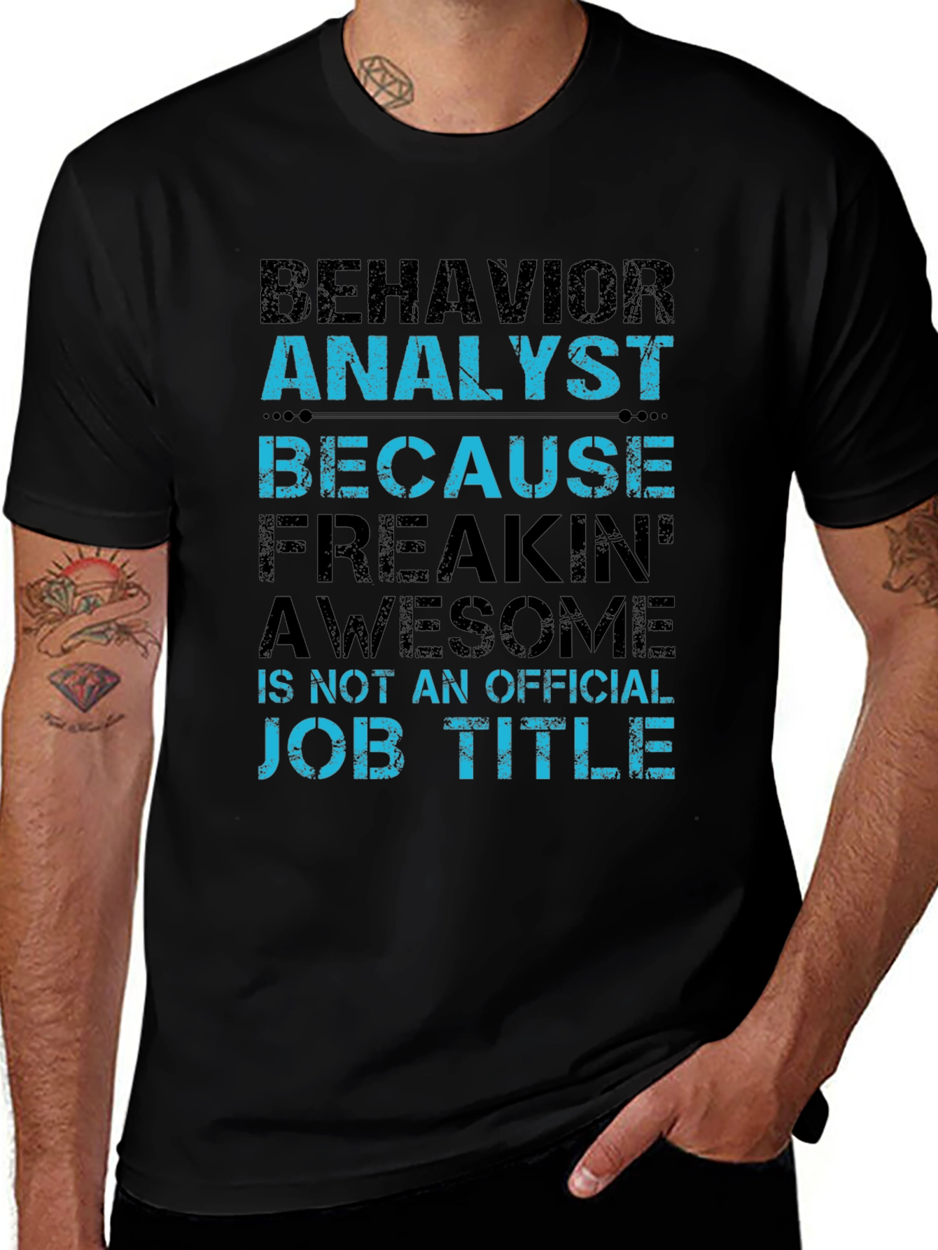 Behavior Analyst Funny Job Title T-Shirt