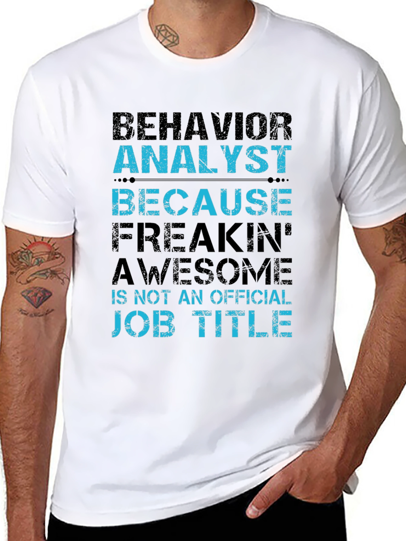 Behavior Analyst Funny Job Title T-Shirt