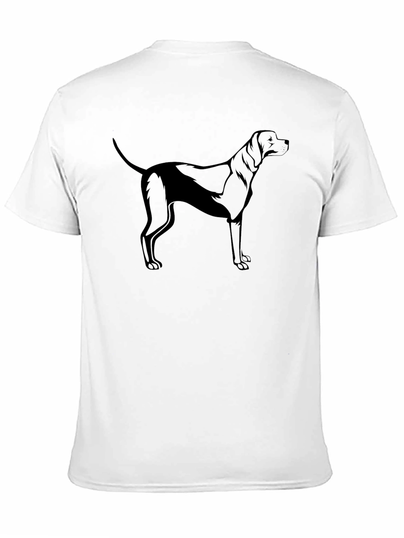 Black Dog Graphic Tee - Mens Casual Shirt