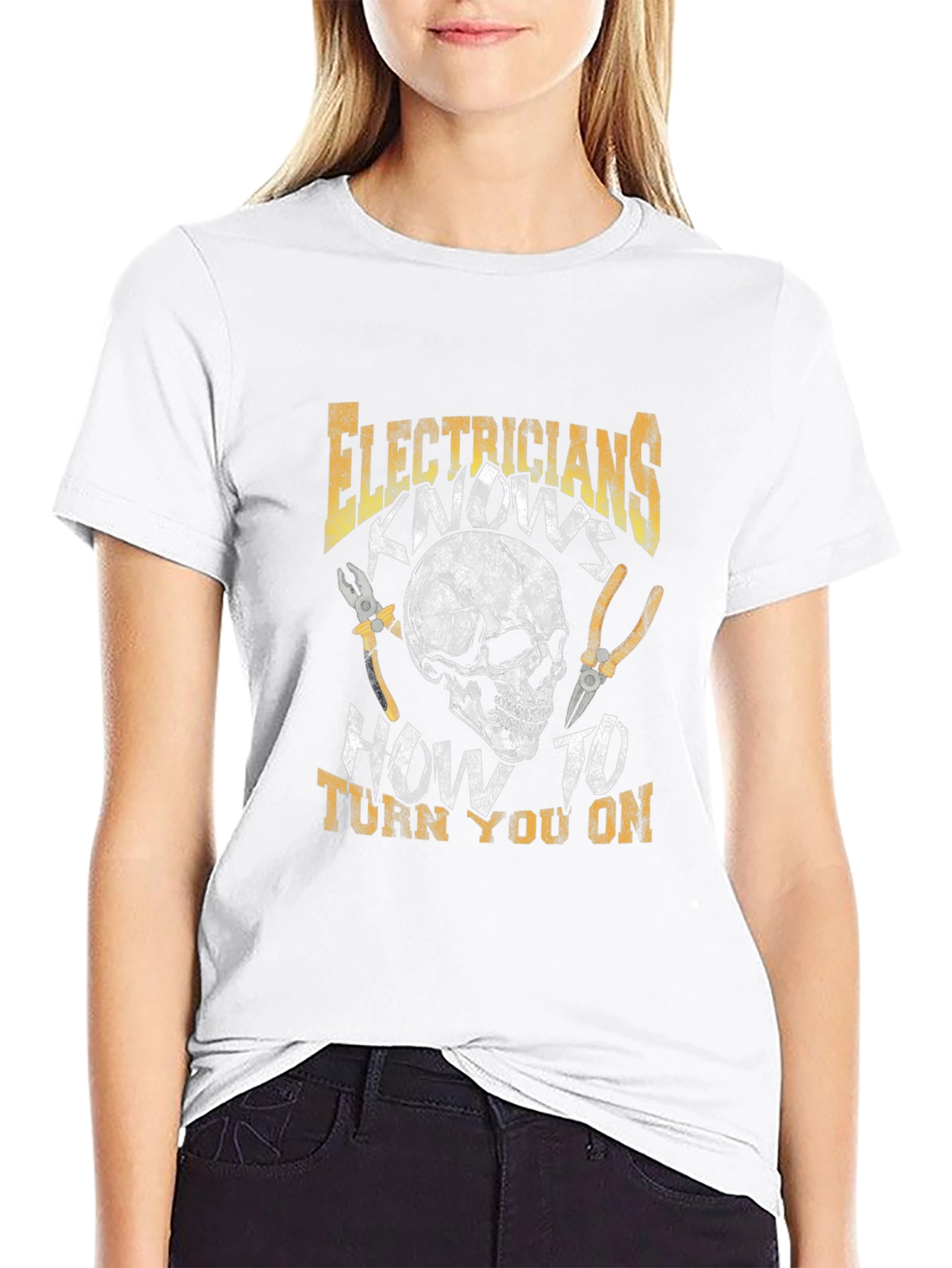 Electrician Humor Graphic T-Shirt