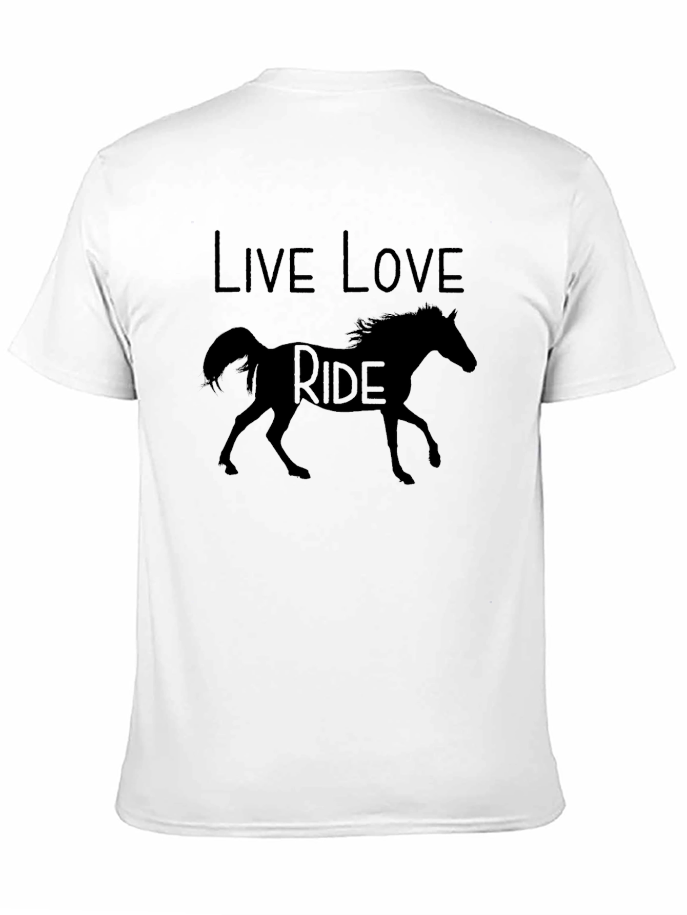 Live Love Ride Horse Graphic T-Shirt