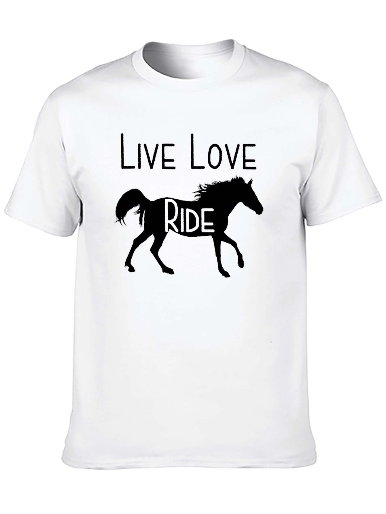 Live Love Ride Horse Graphic T-Shirt