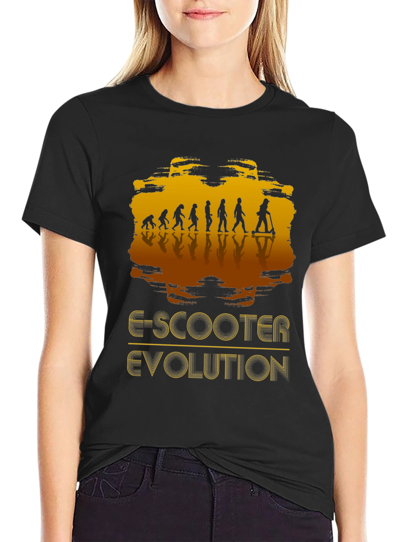 E-Scooter Evolution Graphic T-Shirt