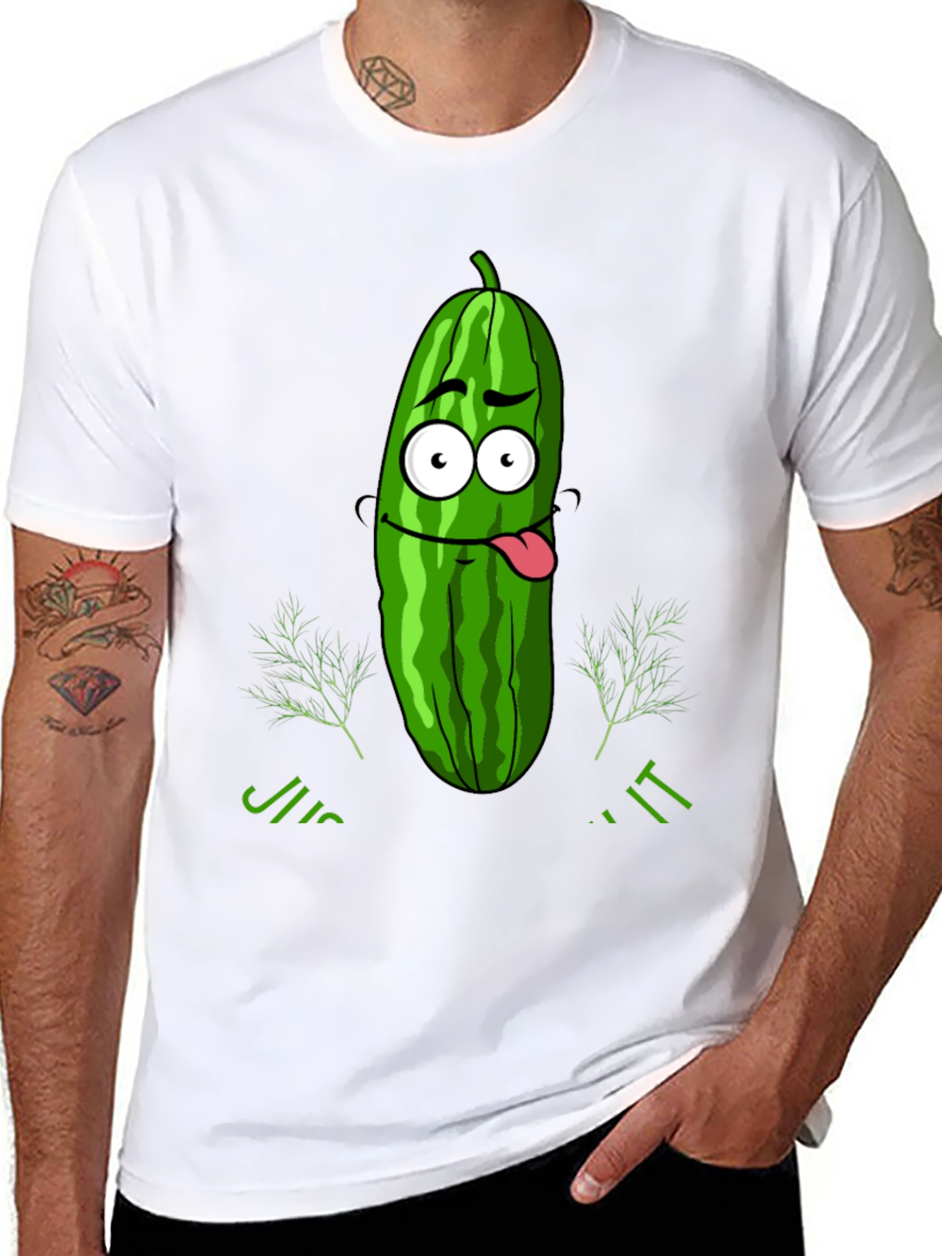 Pickle Rick Graphic T-Shirt - Funny Cartoon Tee
