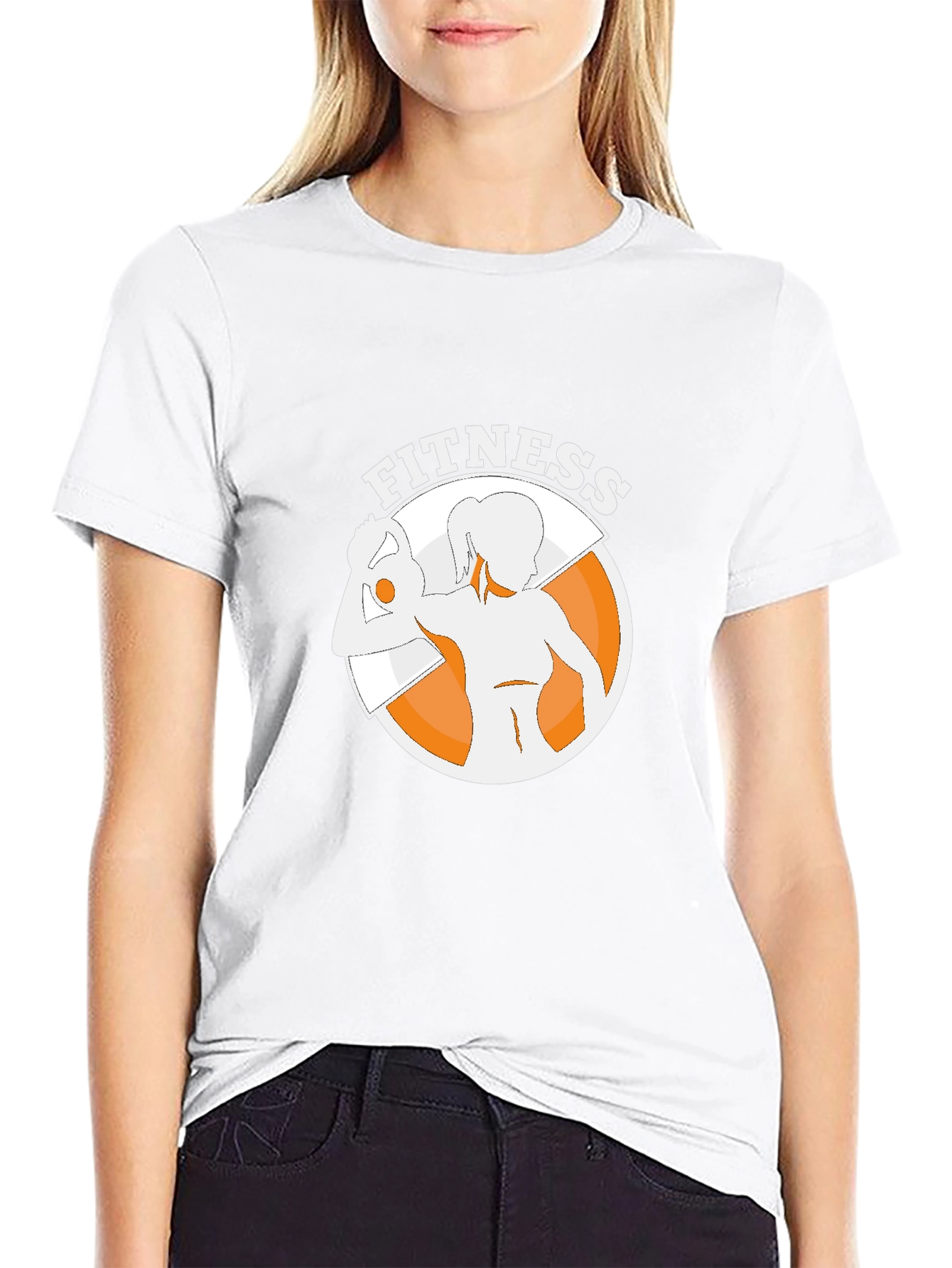 Fitness Graphic Tee - Black