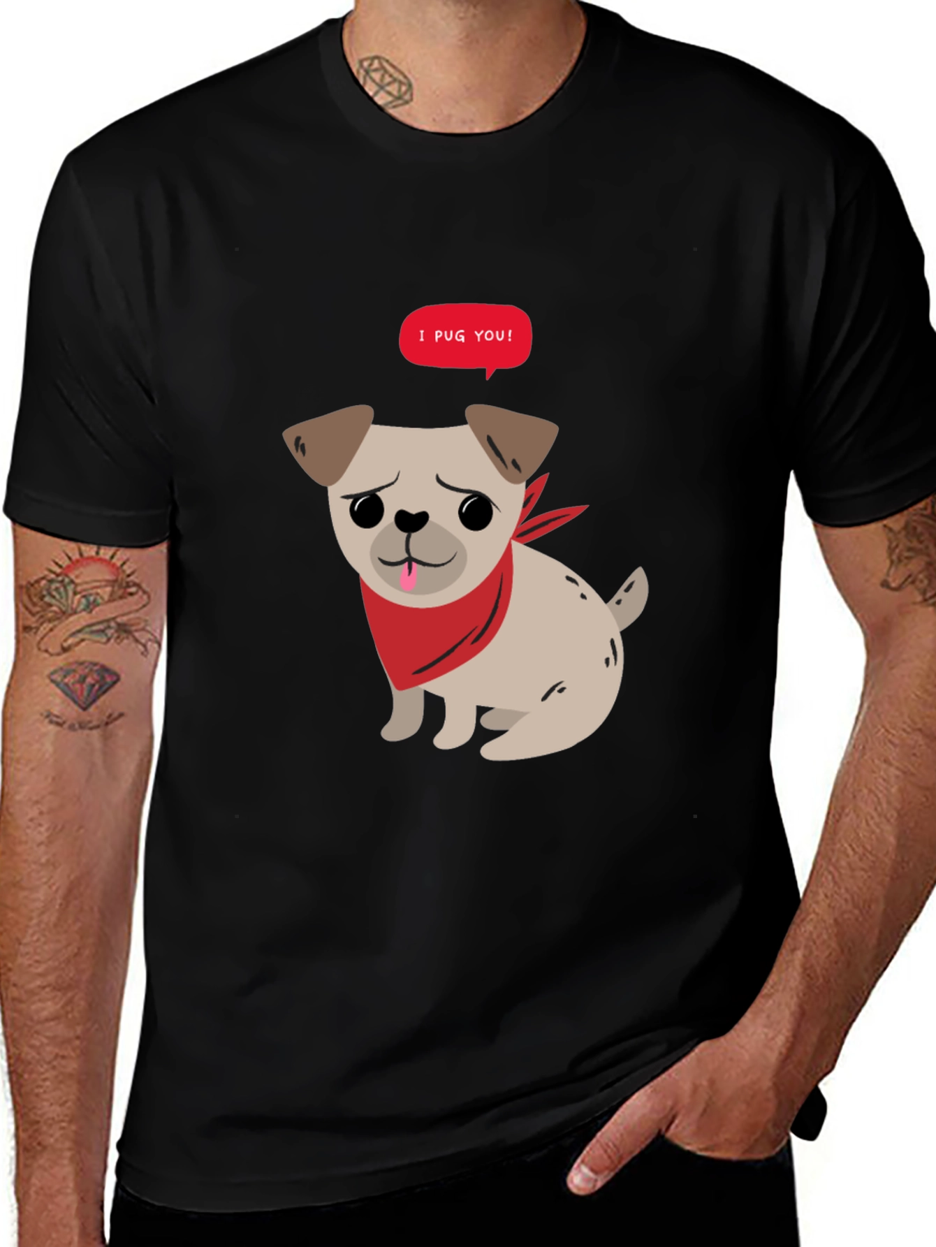 I Pug You! Graphic Tee
