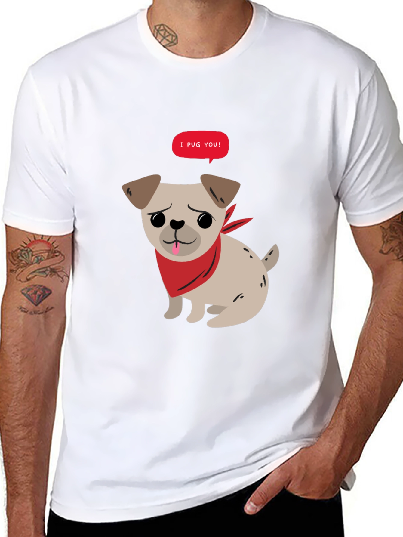 I Pug You! Graphic Tee
