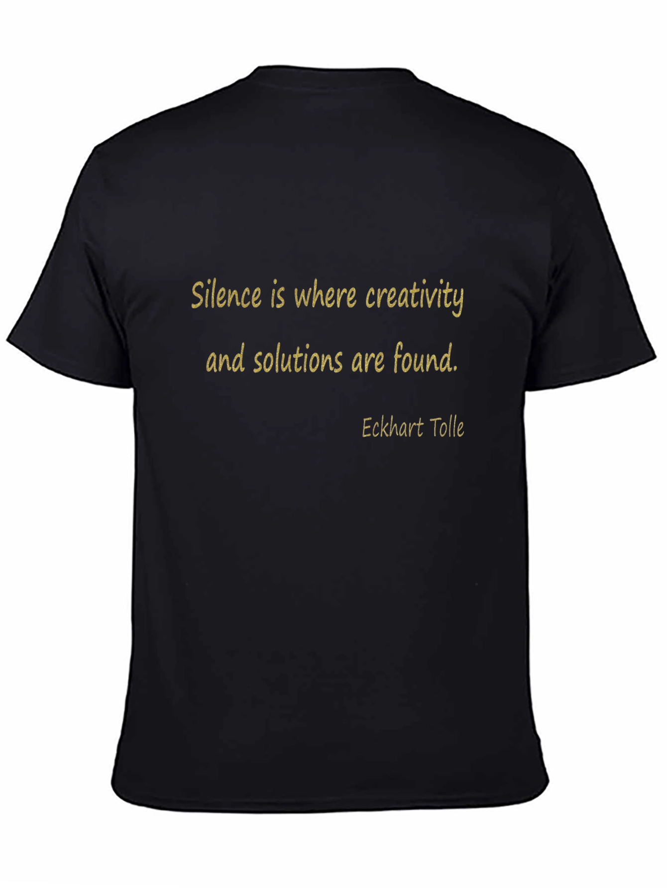 Inspirational Quote T-Shirt - Silence Creativity