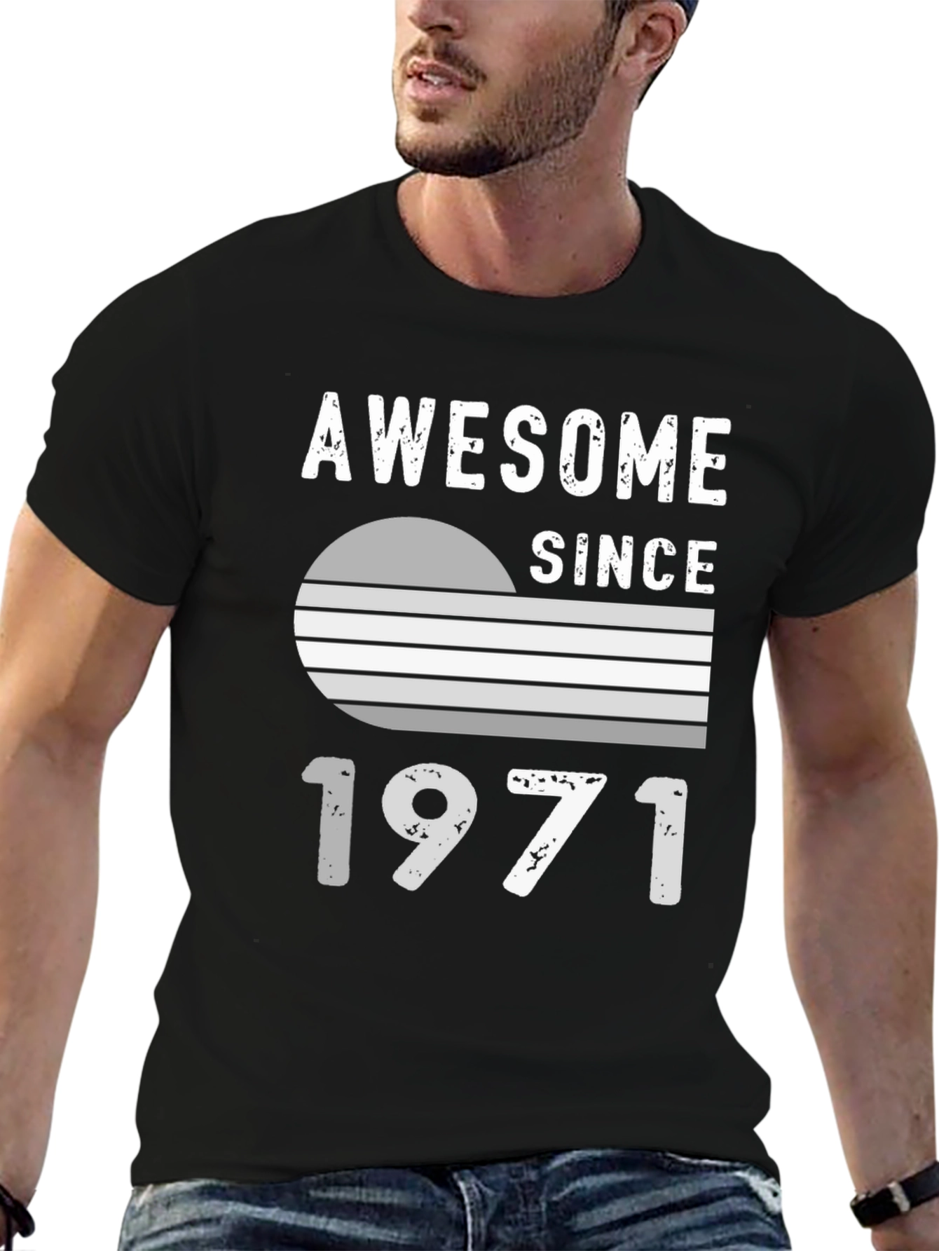 Awesome Since 1971 Graphic Tee