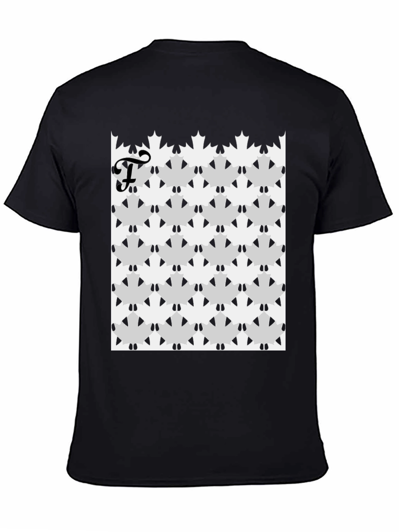 Modern Patterned T-Shirt