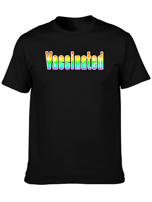 Vaccinated Rainbow T-Shirt