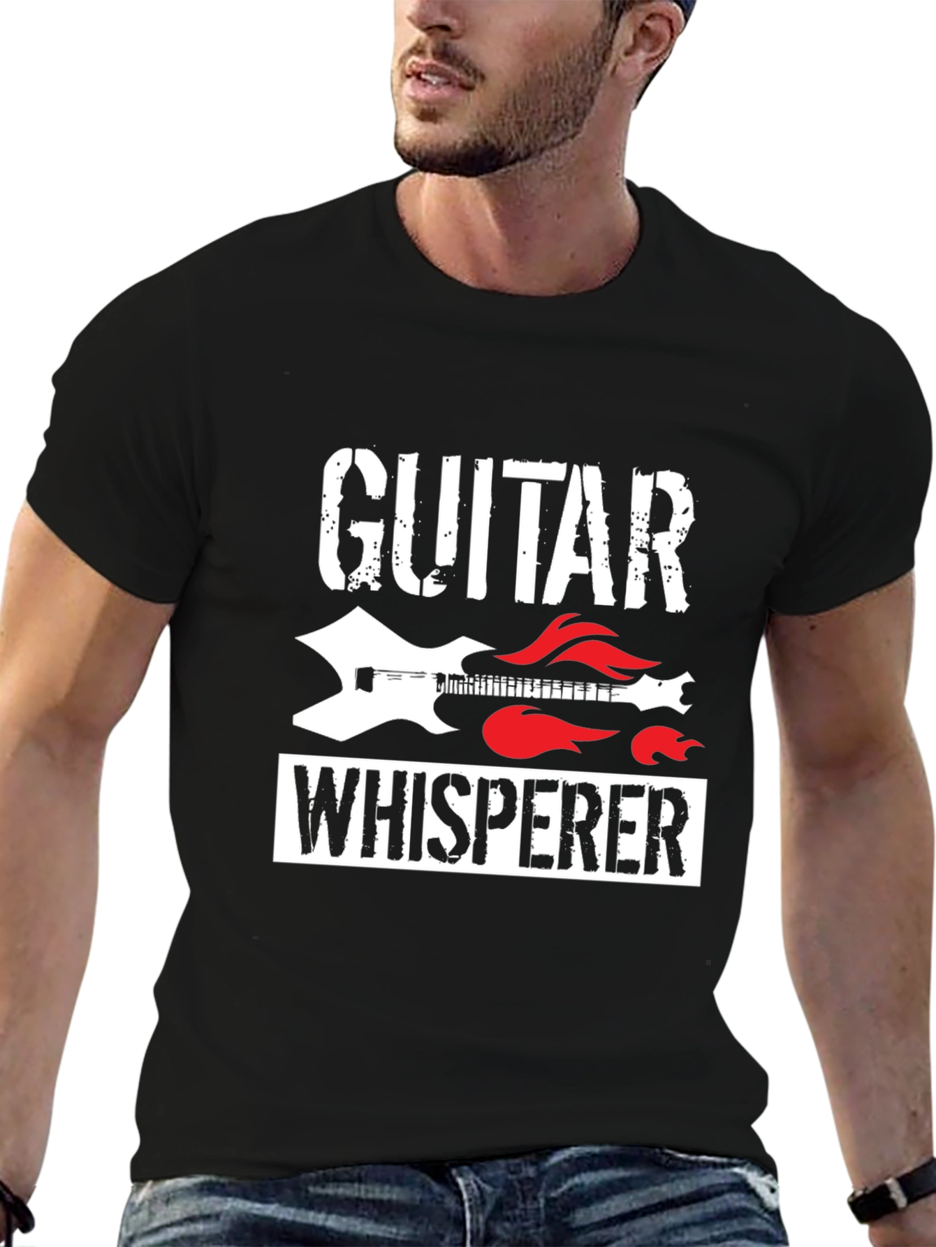 Guitar Whisperer Graphic T-Shirt