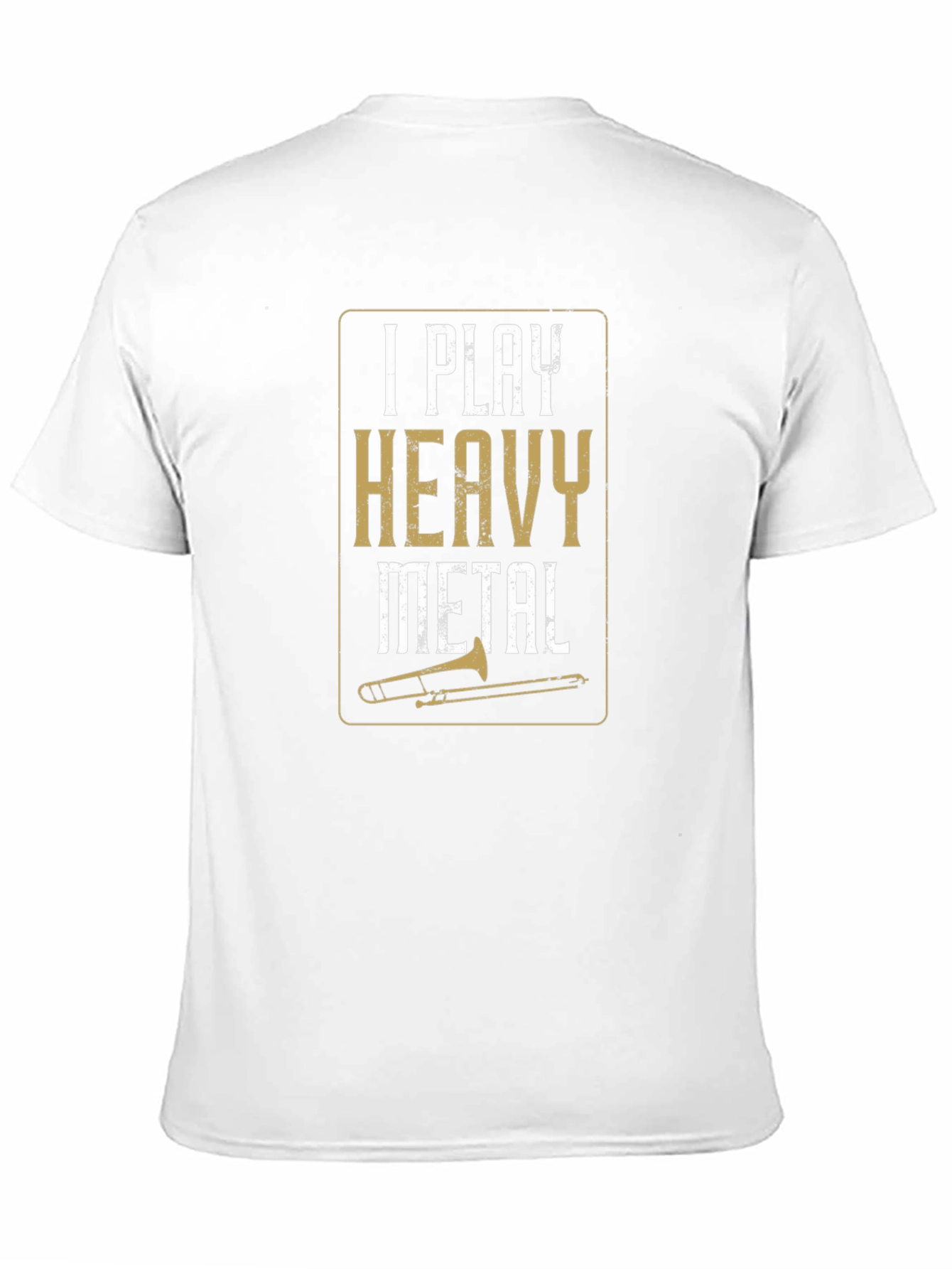 I Play Heavy Metal Trombone T-Shirt
