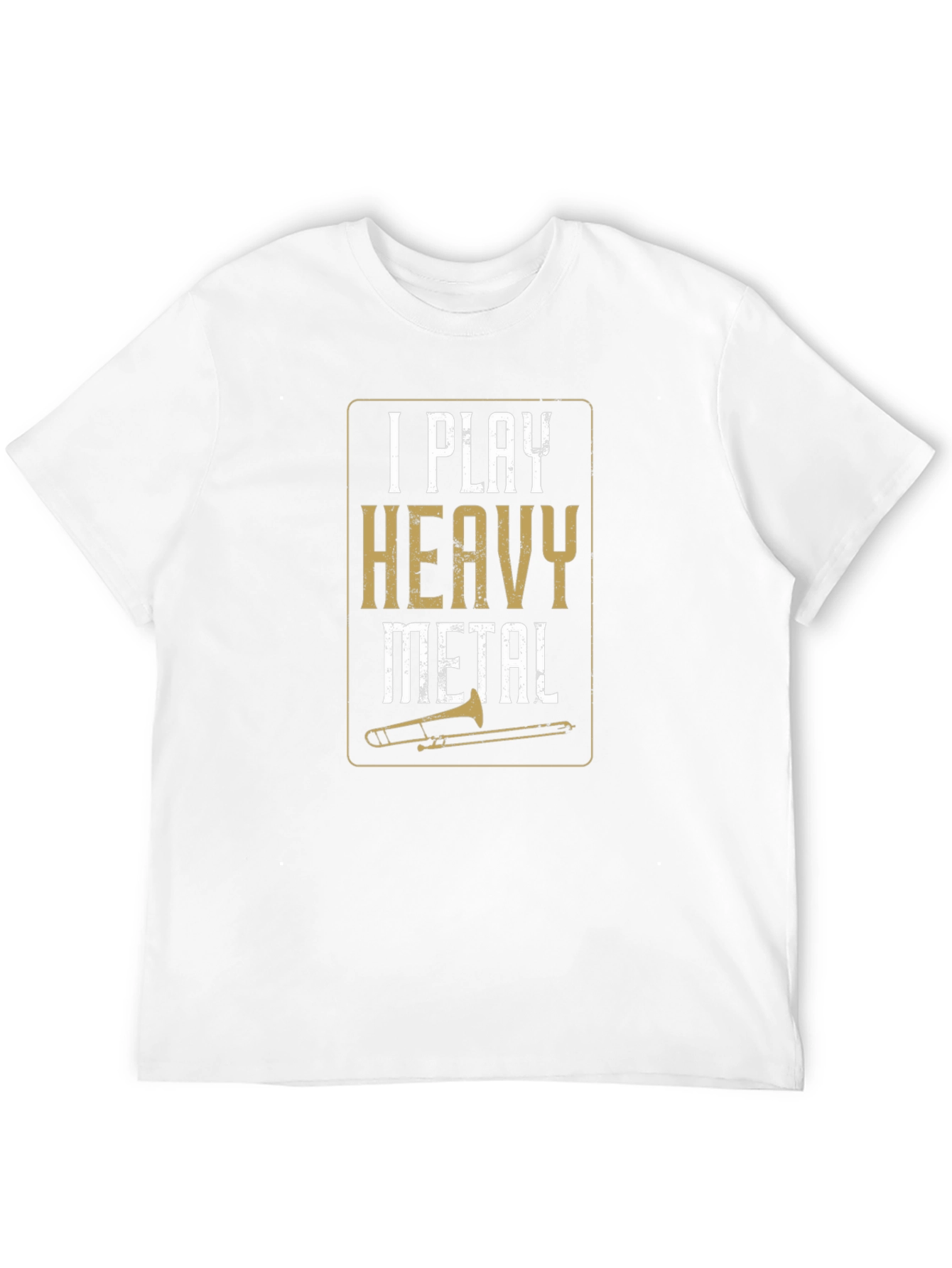 I Play Heavy Metal Trombone T-Shirt