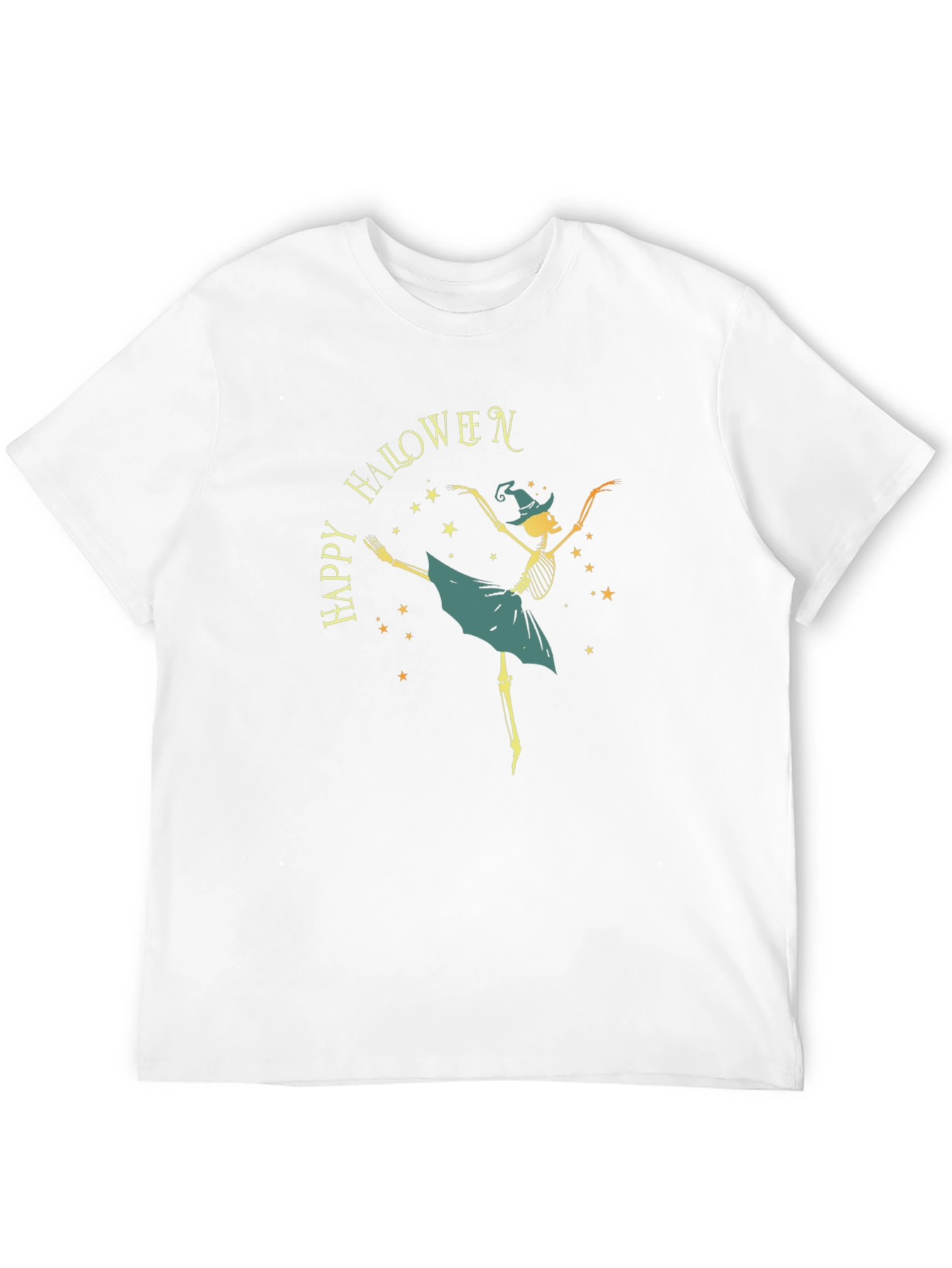 Happy Halloween Skeleton Ballerina T-Shirt