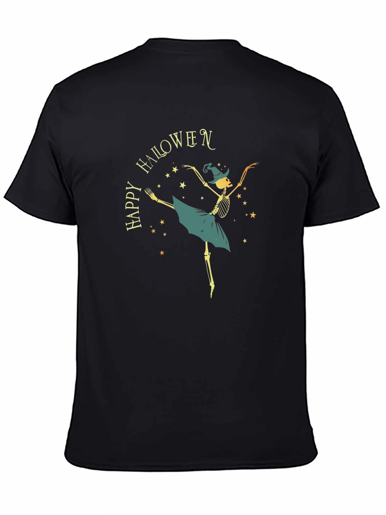 Happy Halloween Skeleton Ballerina T-Shirt