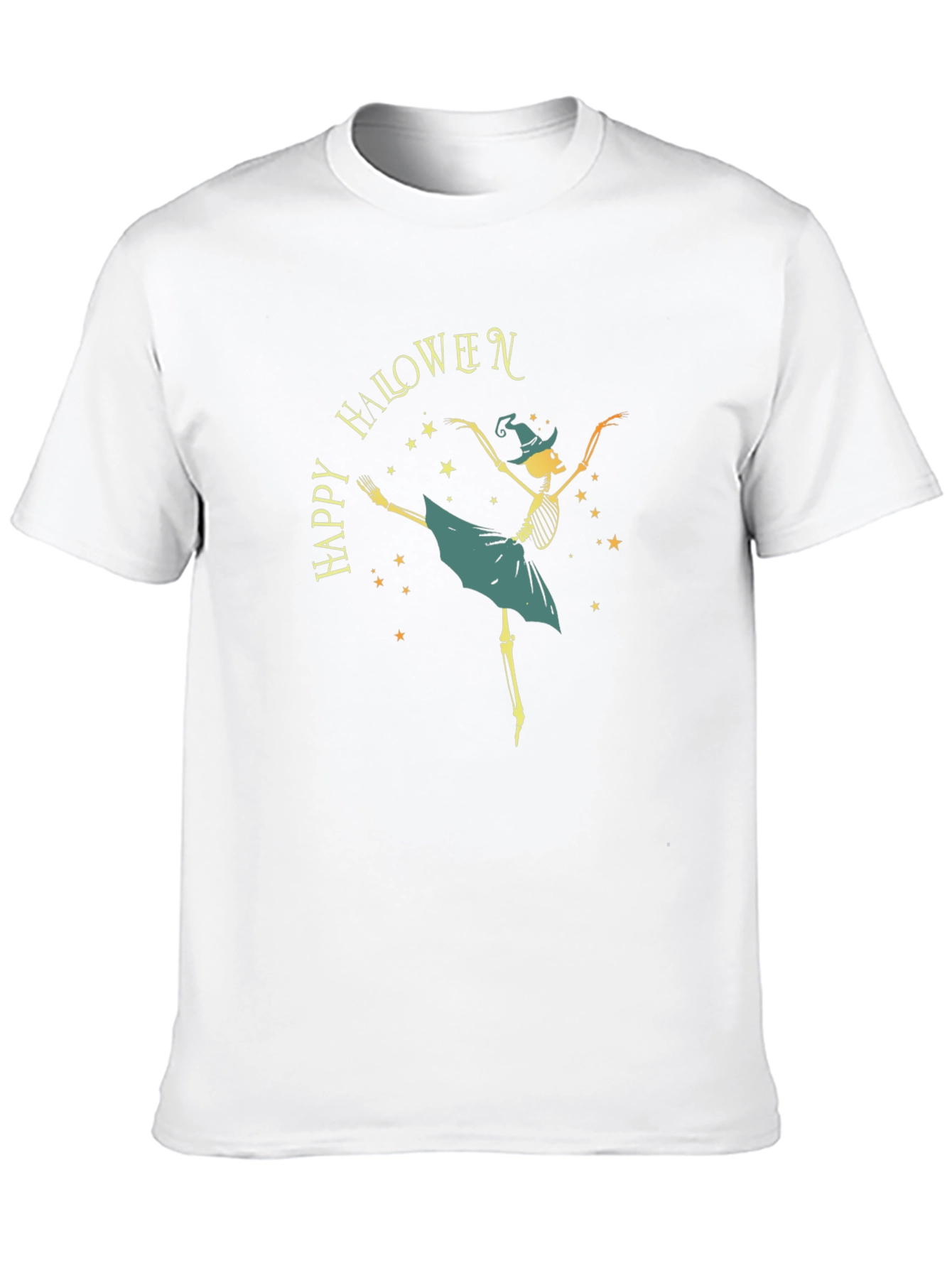 Happy Halloween Skeleton Ballerina T-Shirt